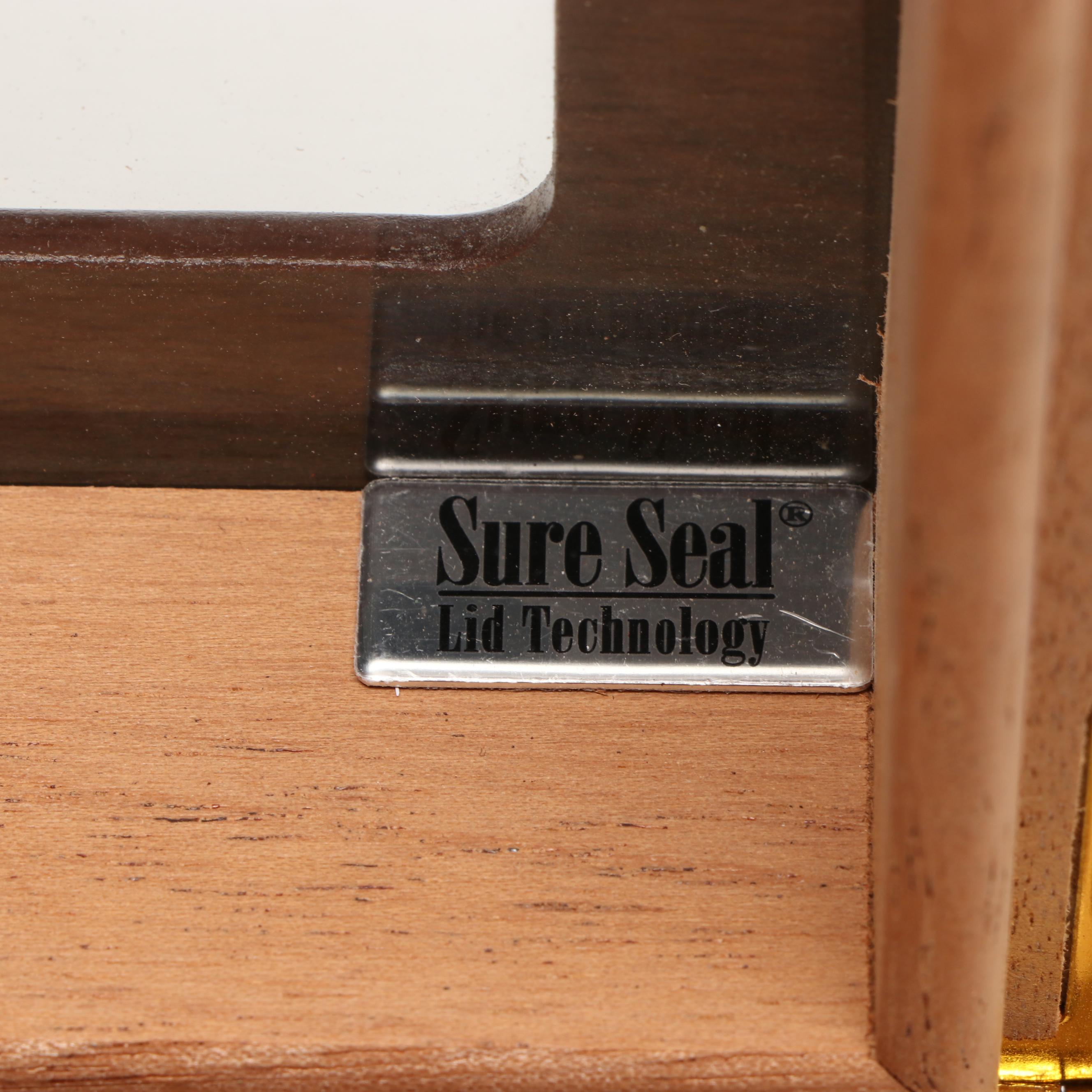 Quality Importers Humidor with Turkish and Other Carved Wood Boxes