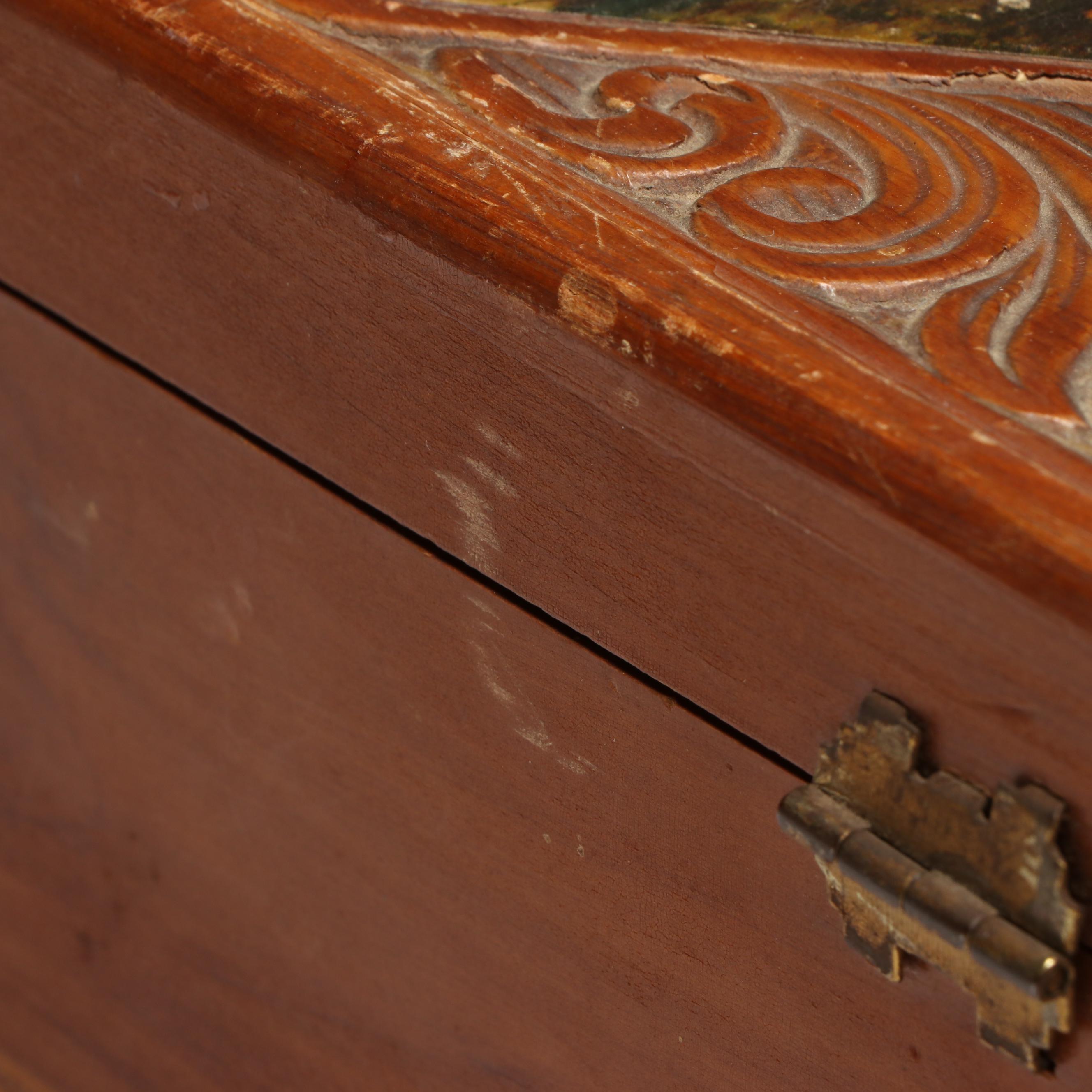 Quality Importers Humidor with Turkish and Other Carved Wood Boxes