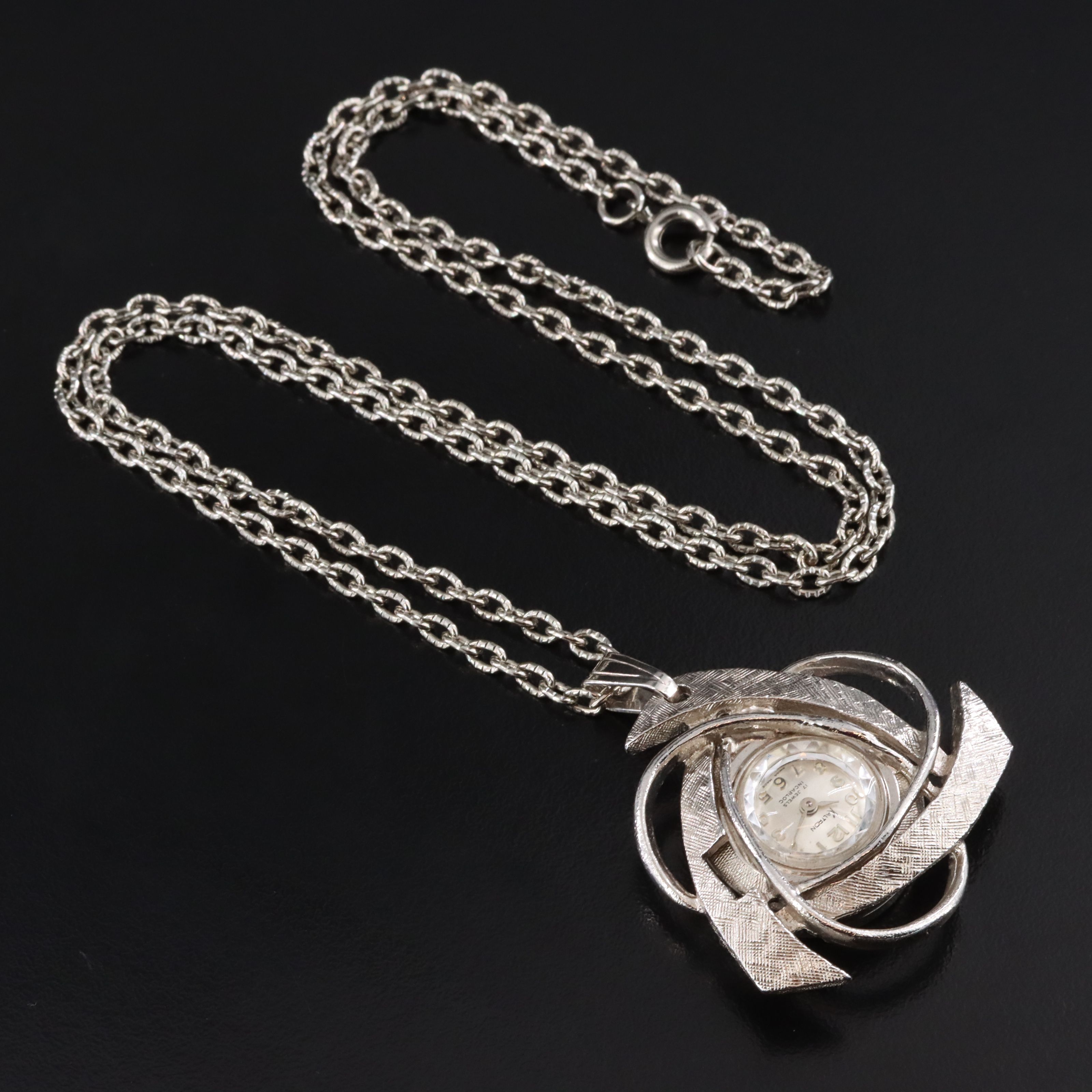 Kaltron Fine Watches Geometric Abstract Pendant Watch