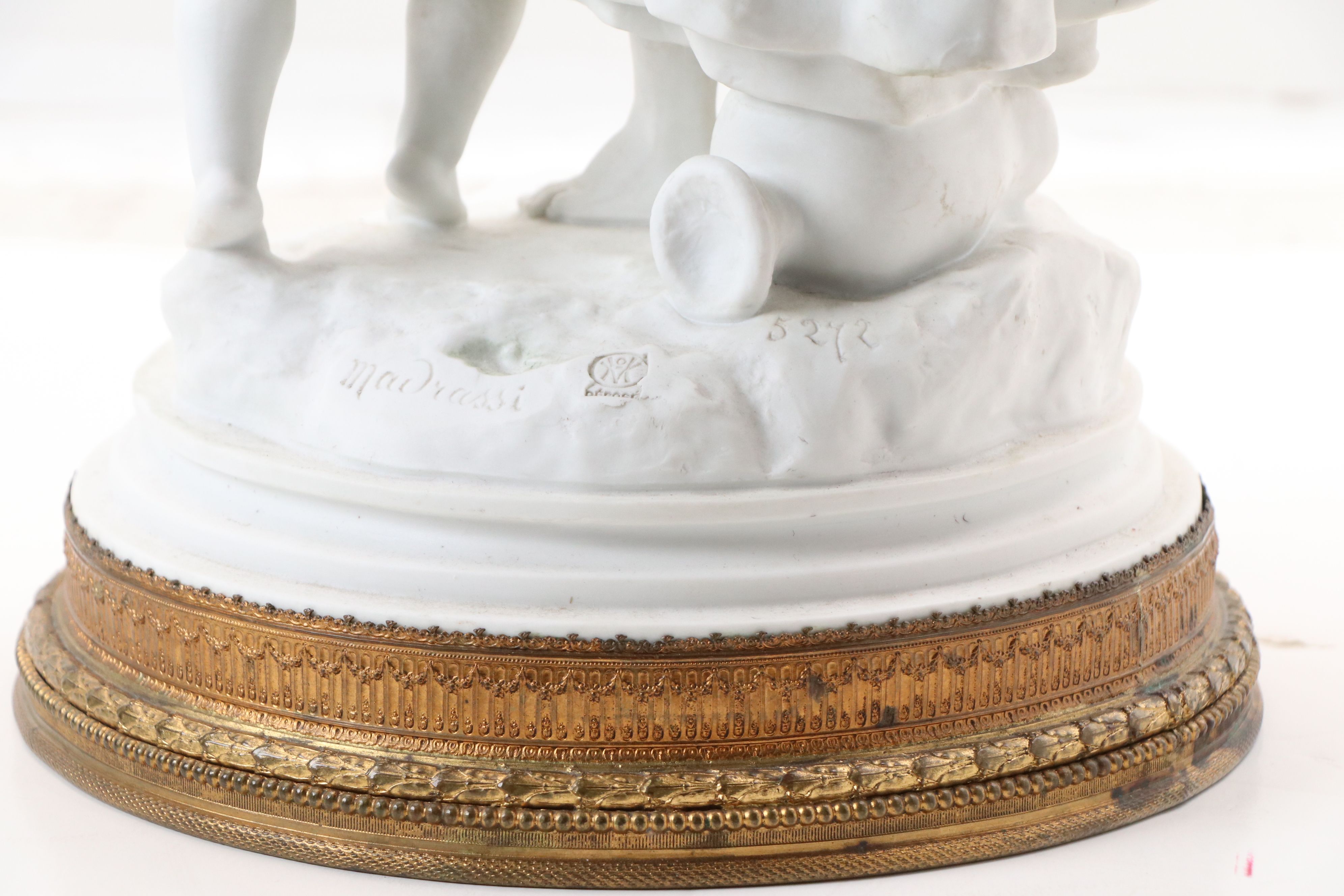 Figural Bisque Sculpture After Luca Madrassi