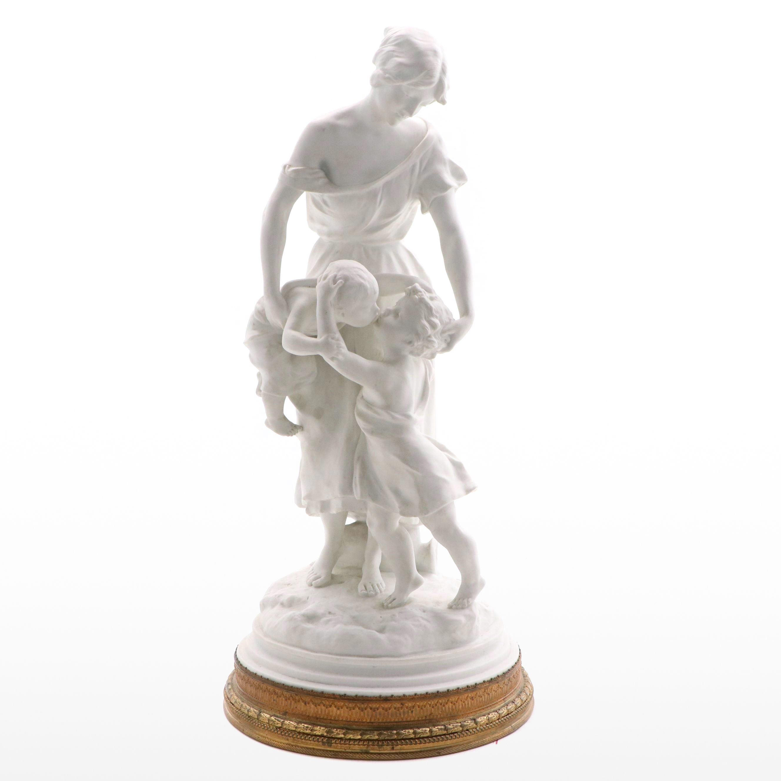 Figural Bisque Sculpture After Luca Madrassi