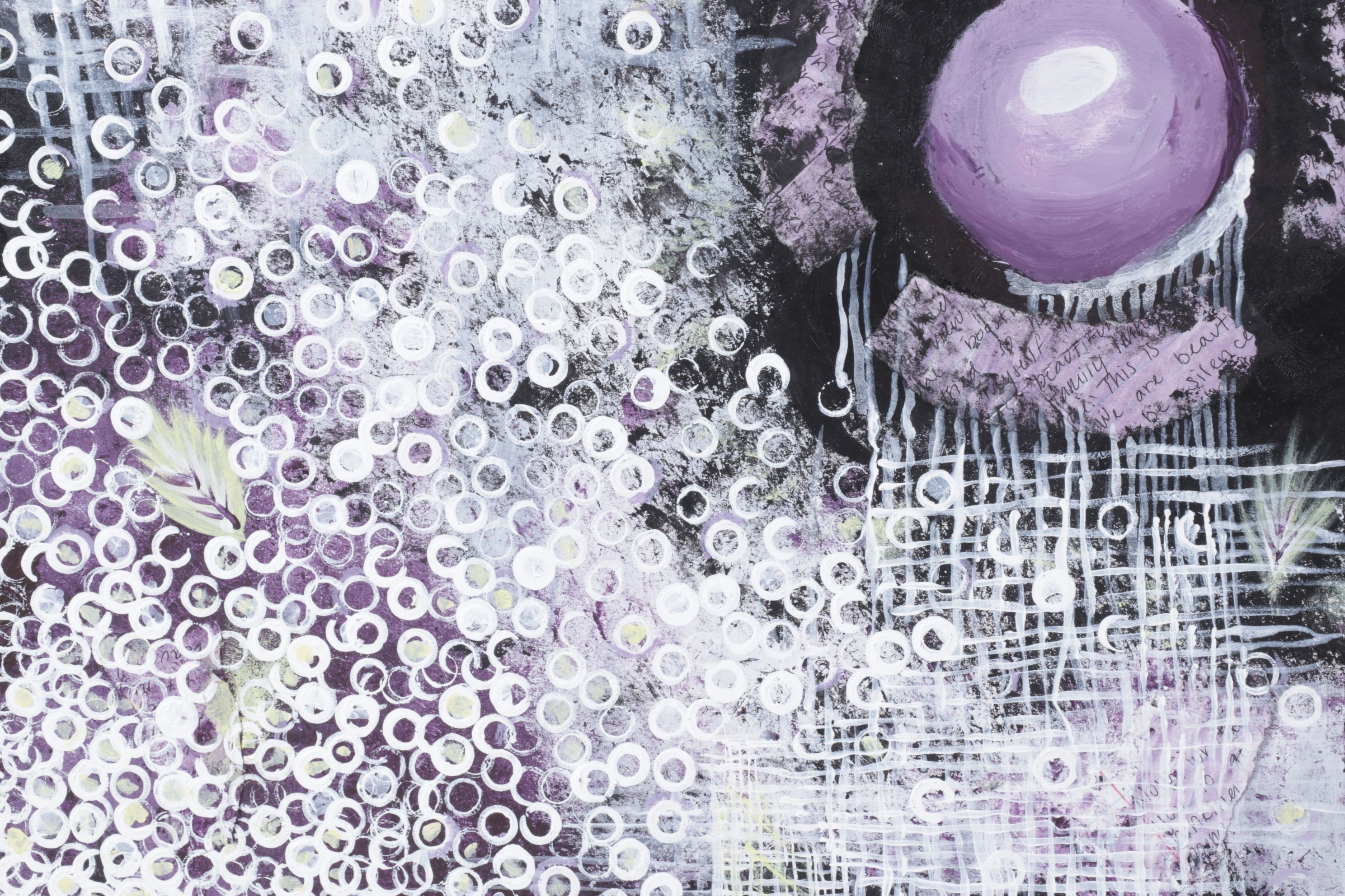 Jaylin Holland Acrylic Painting "And There They Saw God"