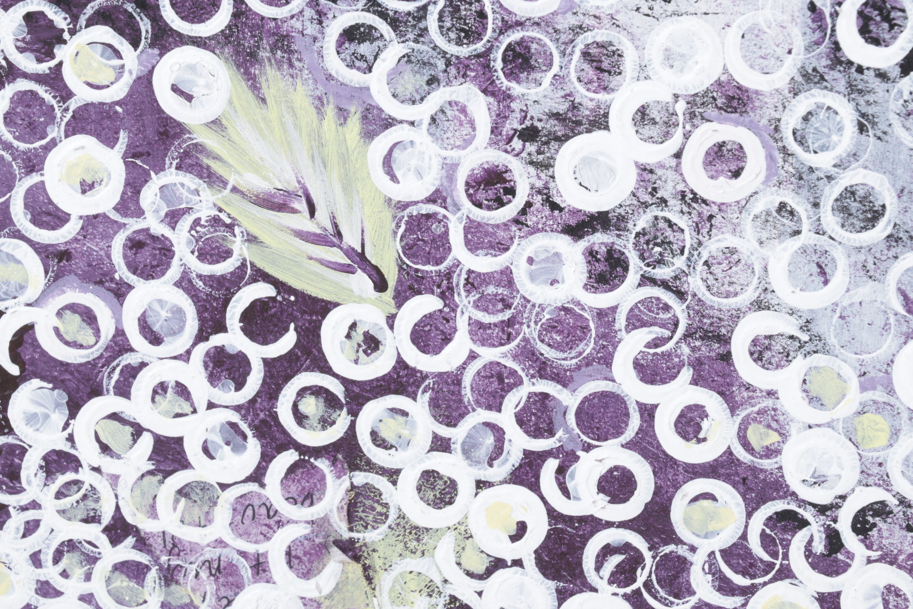 Jaylin Holland Acrylic Painting "And There They Saw God"