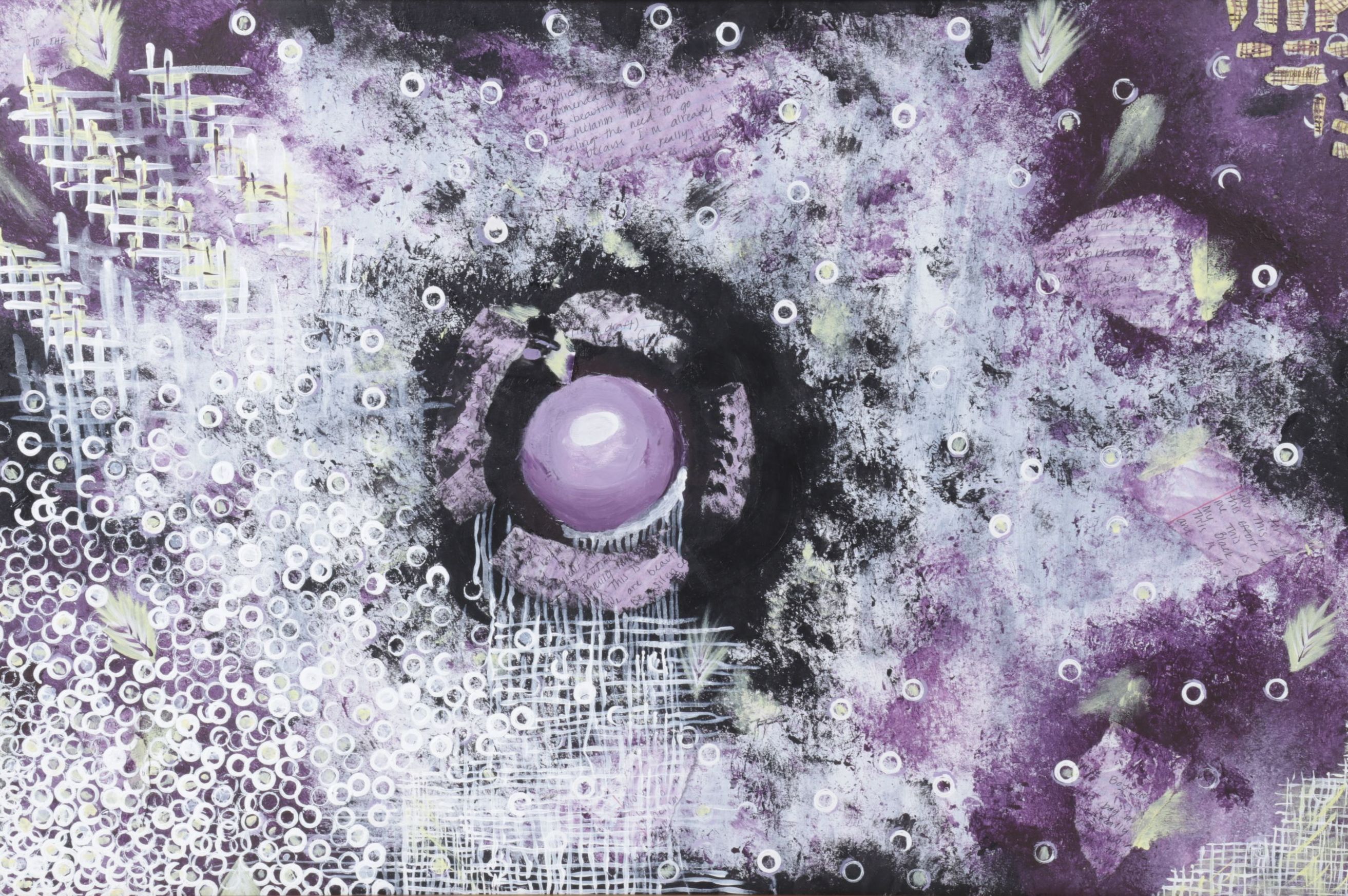 Jaylin Holland Acrylic Painting "And There They Saw God"