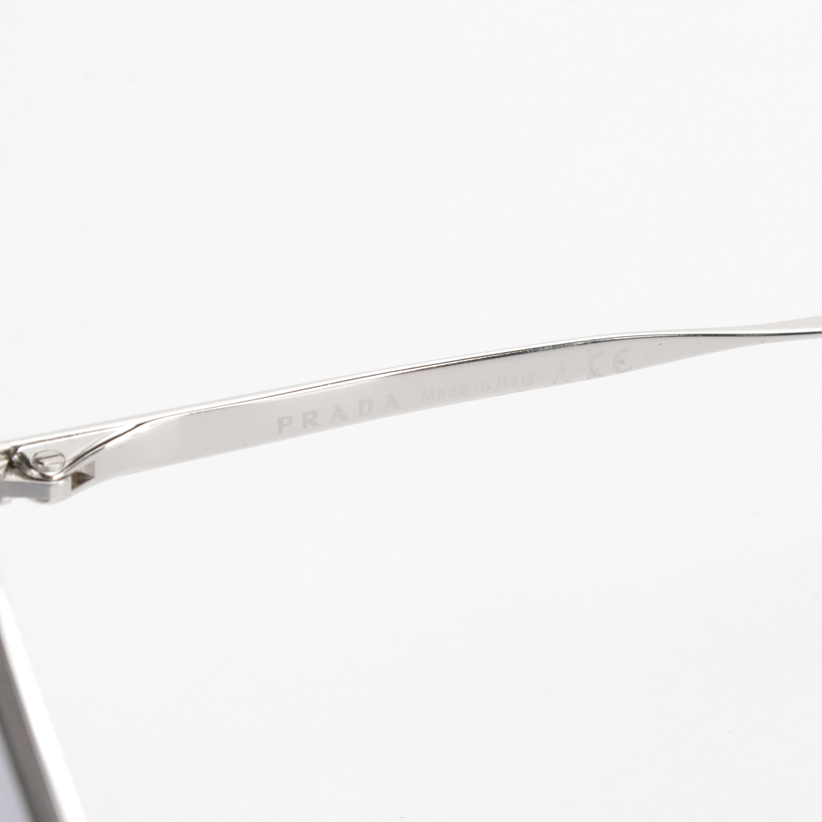 Prada SPR 64T 1BC-5R0 Blue Lens Sunglasses, With Case