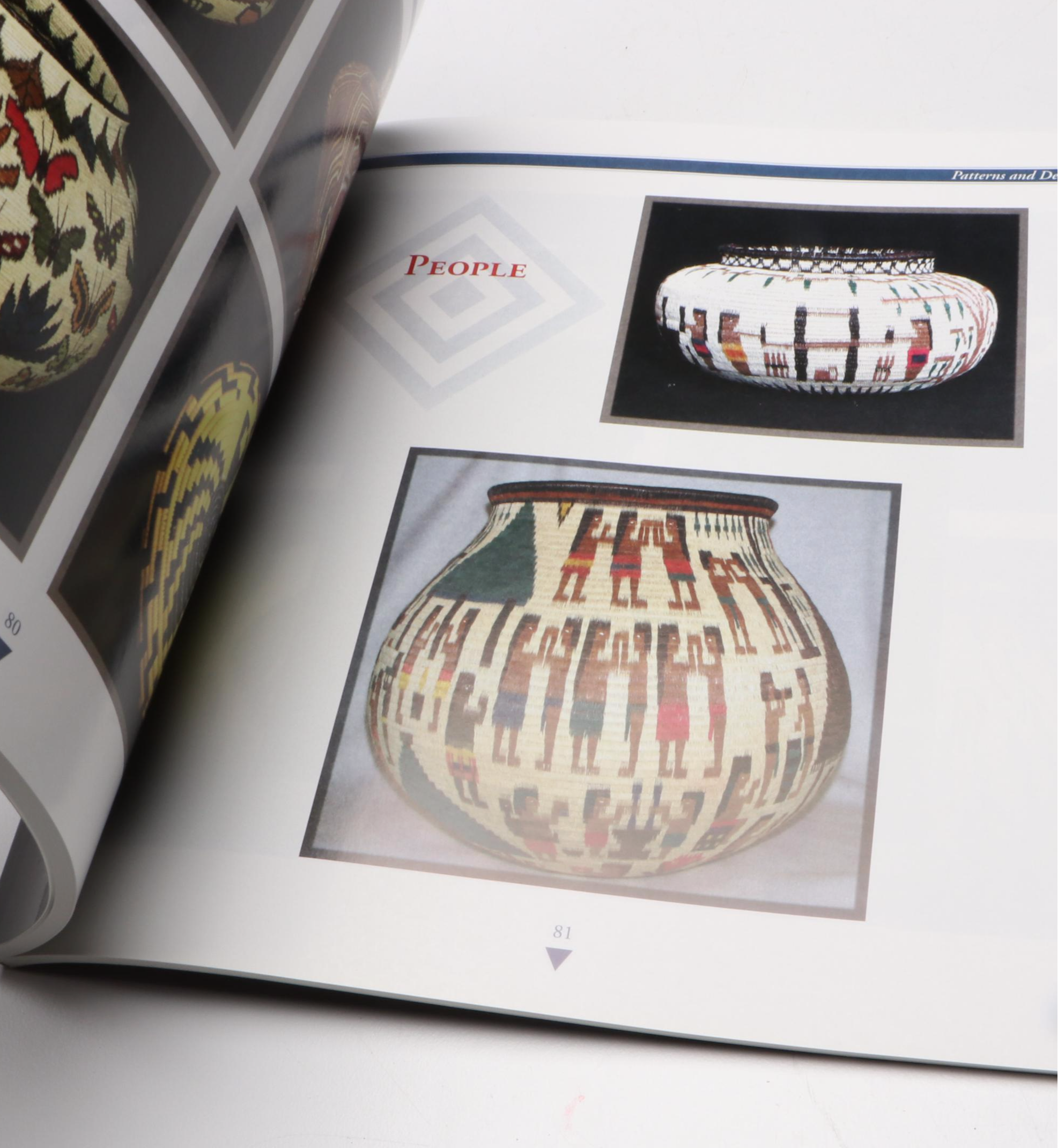 Panamanian Emberá-Wounaan Chunga Fiber Basket Depicting Tropical Birds