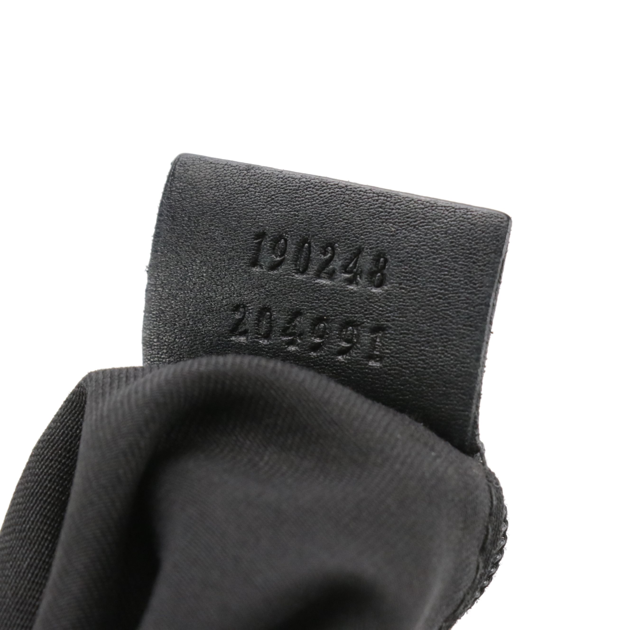 Gucci Large Abbey D-Ring Shoulder Bag in Black GG Canvas and Leather