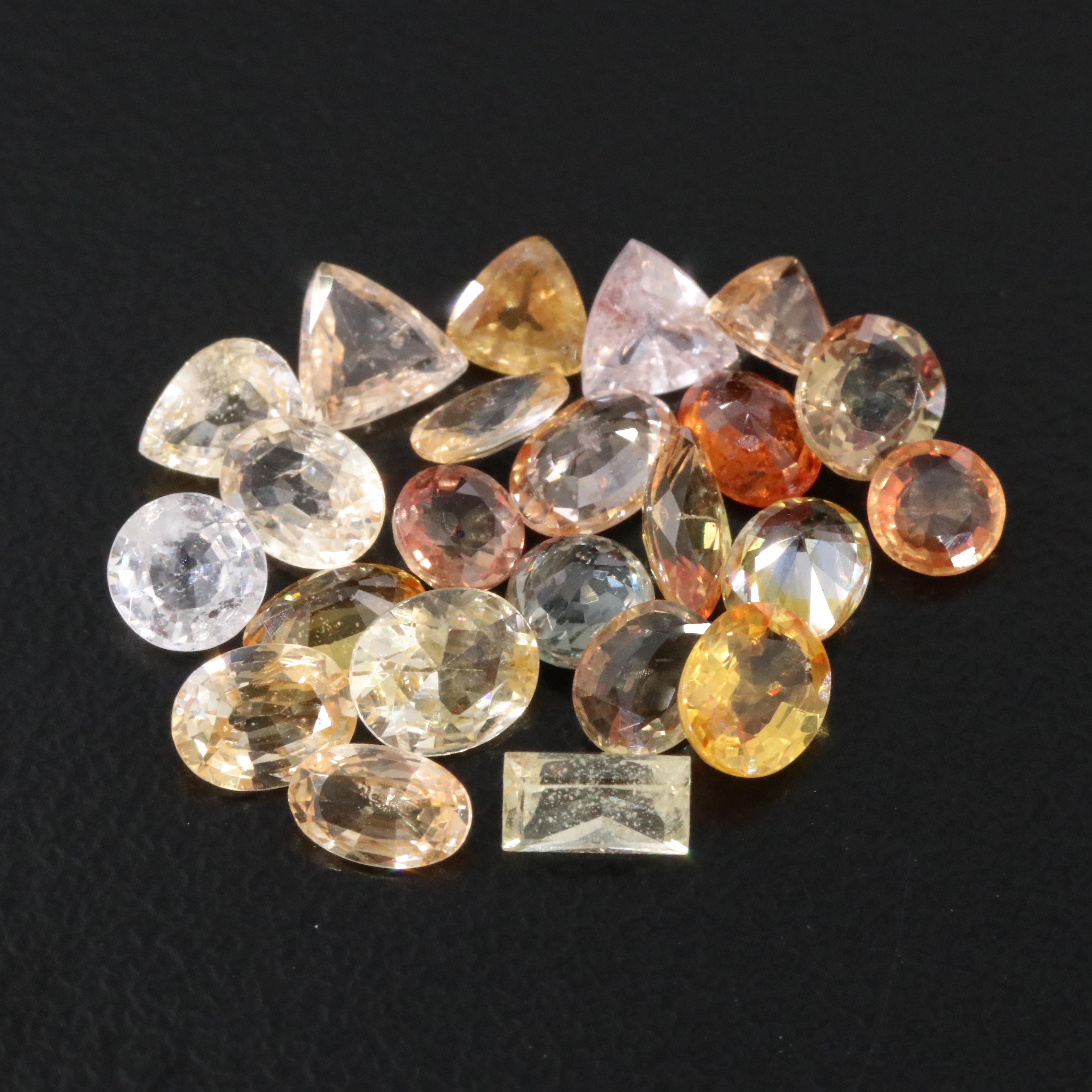 Loose 8.38 CTW Sapphire Lot