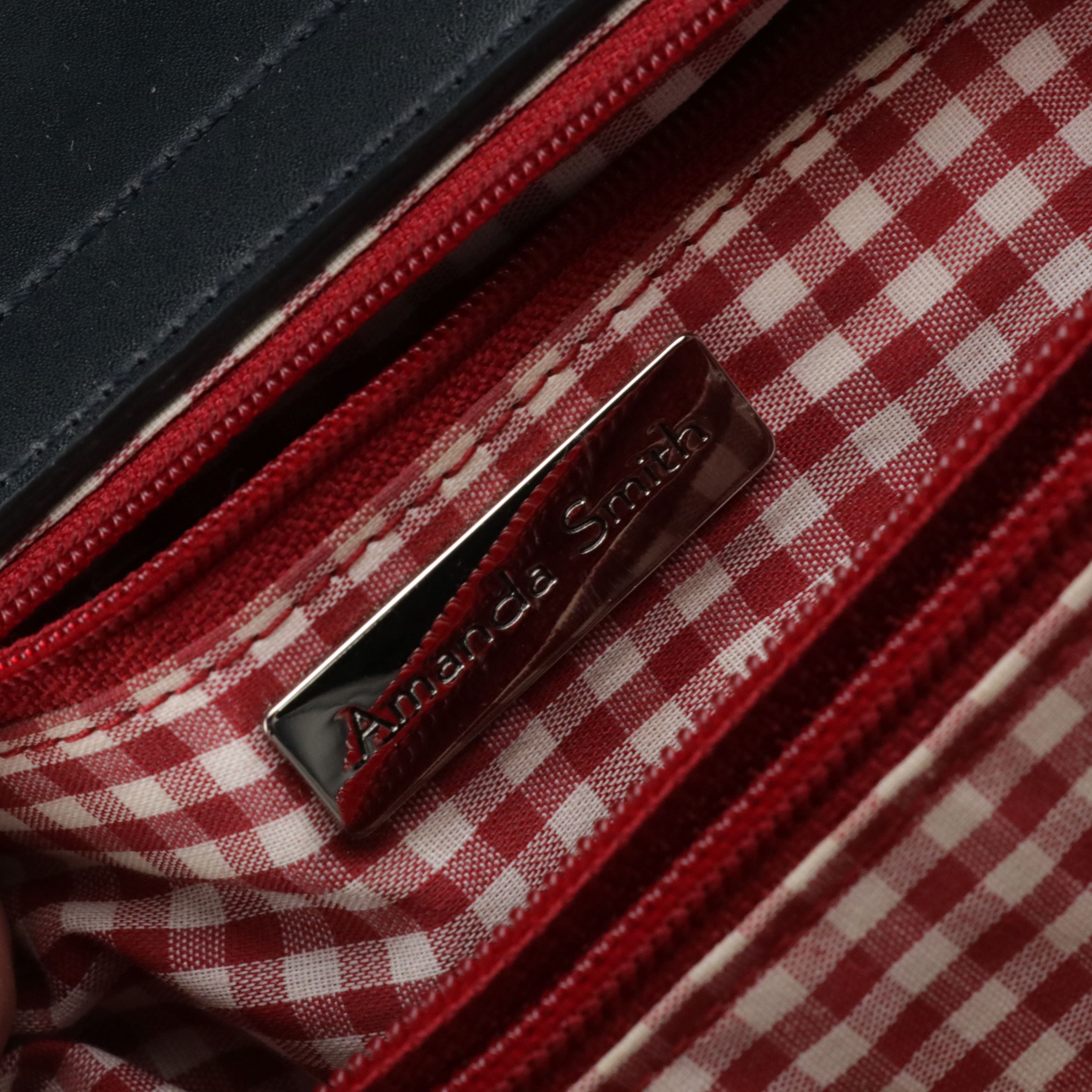 Talbots Paper Straw Crossbody and Amanda Smith American Flag Canvas Tote