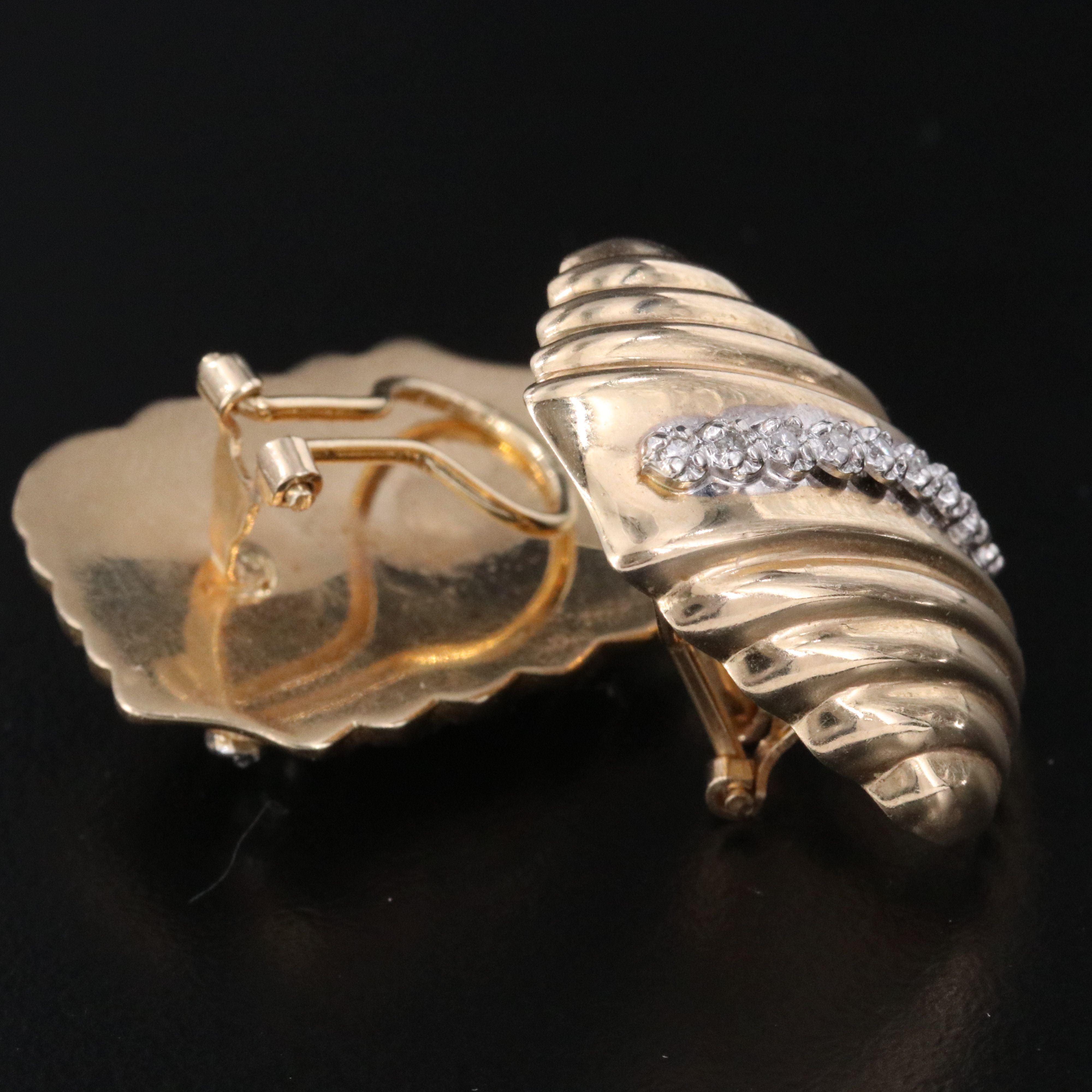 14K 0.20 CTW Diamond Button Earrings