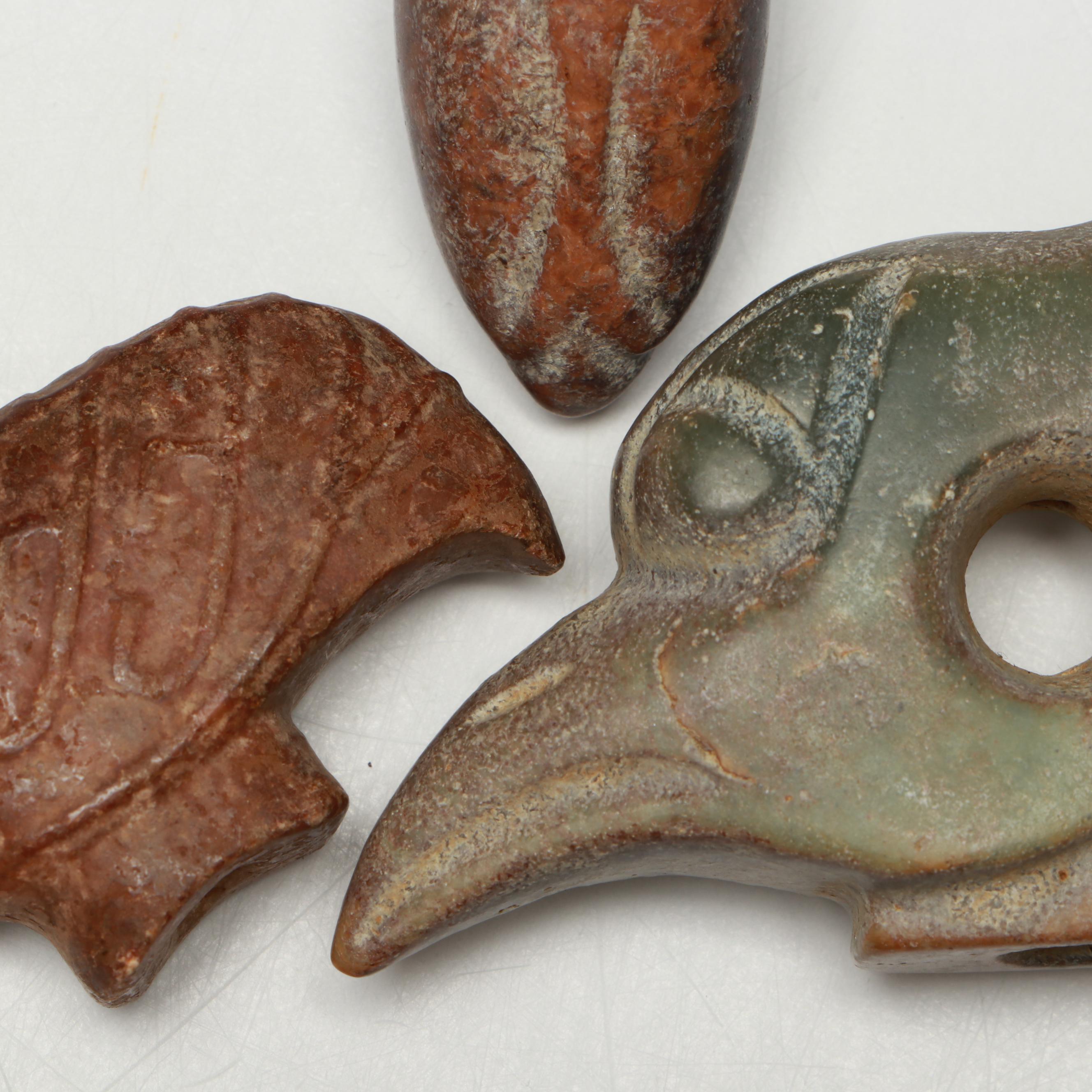 Ancient Chinese Style Serpentine Pendants,Amulets and Figures