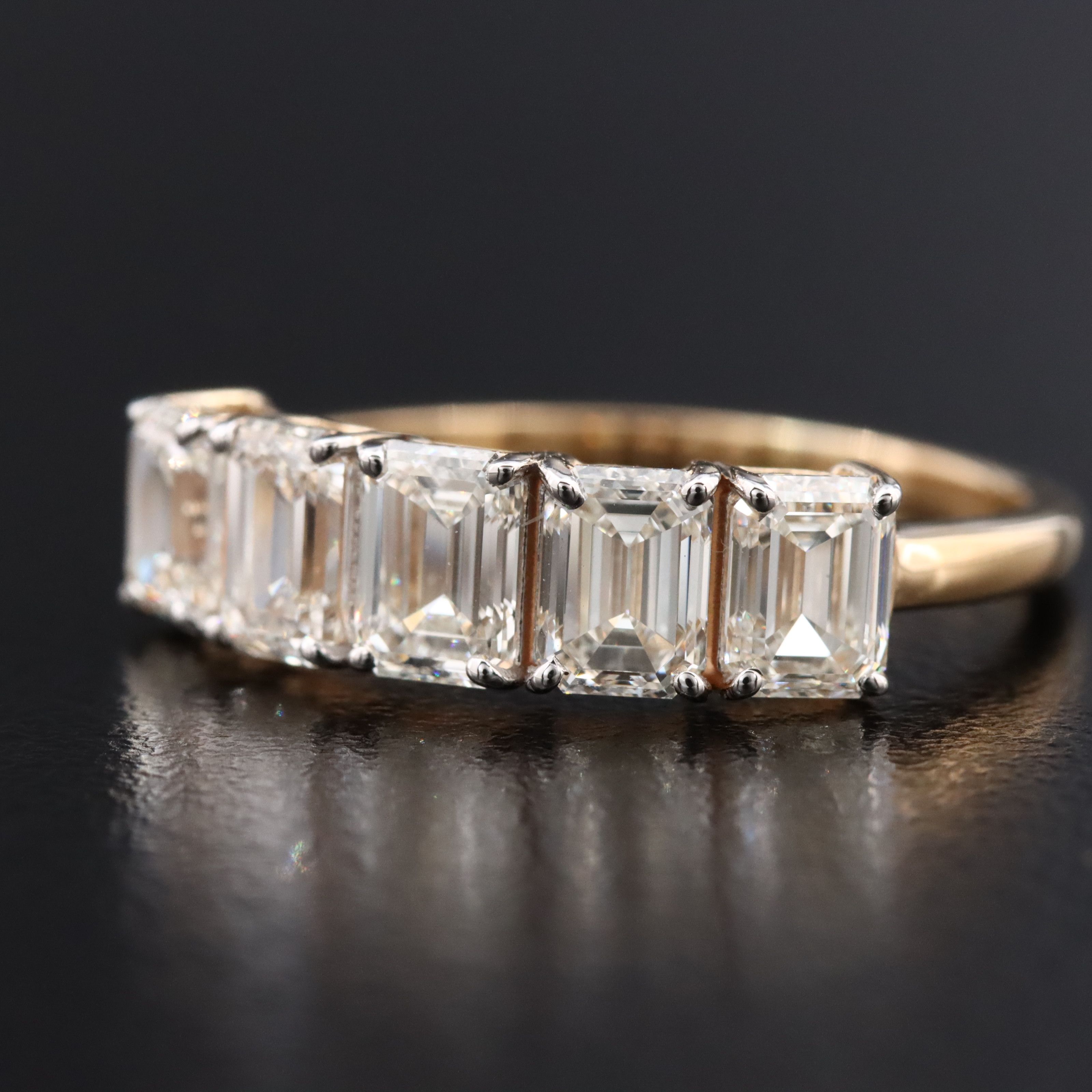 18K 2.01 CTW Internally Flawless Diamond Ring with GIA Reports