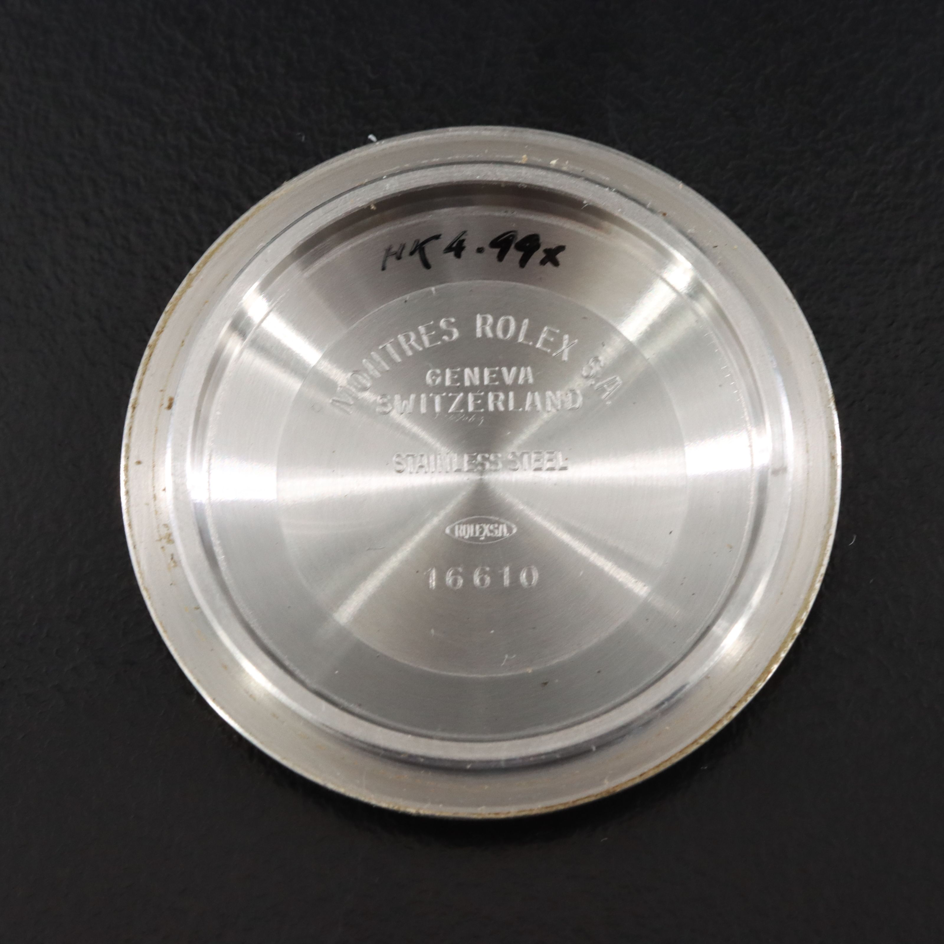 1999 Rolex Oyster Perpetual Submariner Date Swiss Only Dial 16610 Watch