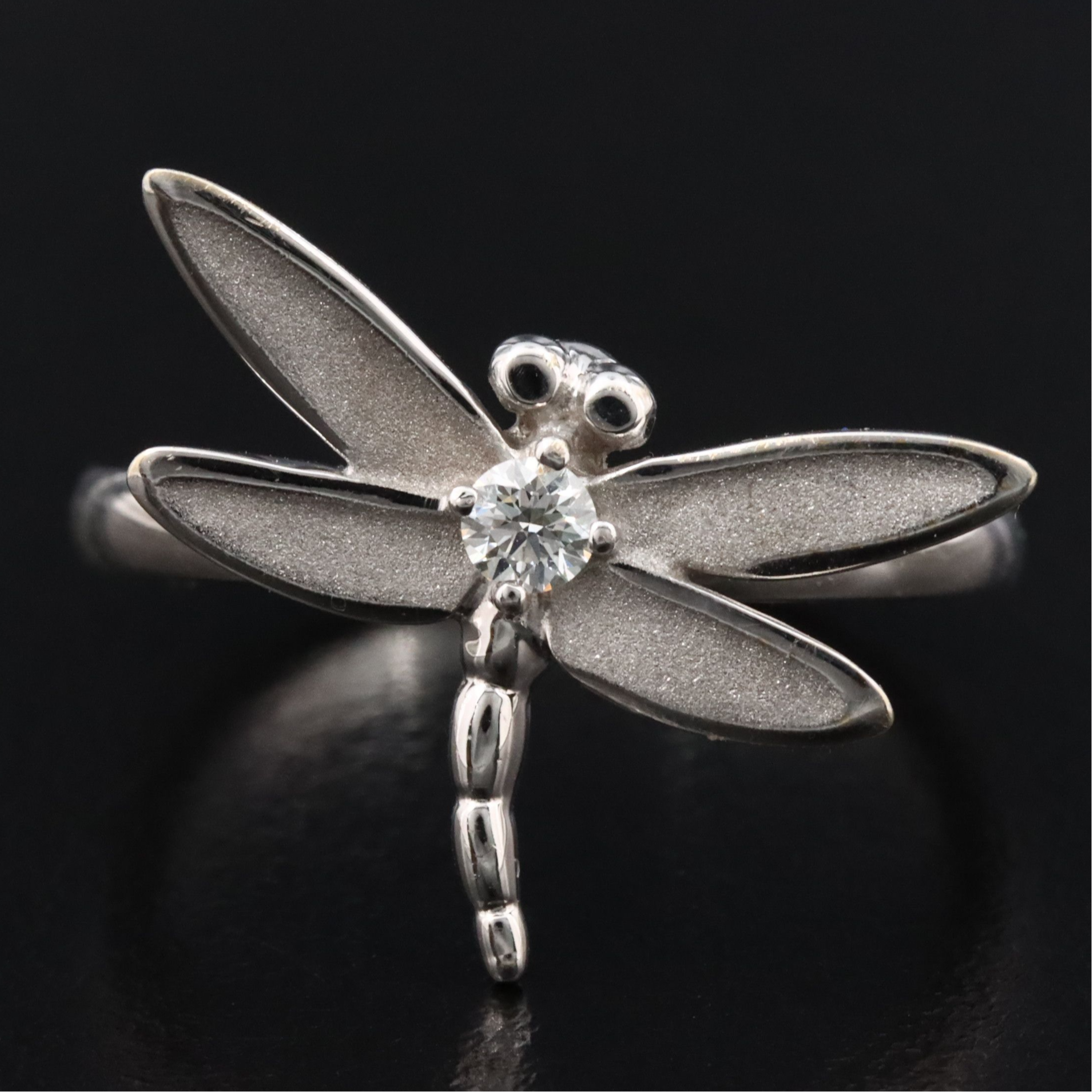 Tiffany & Co. Dragonfly 18K and Diamond Ring