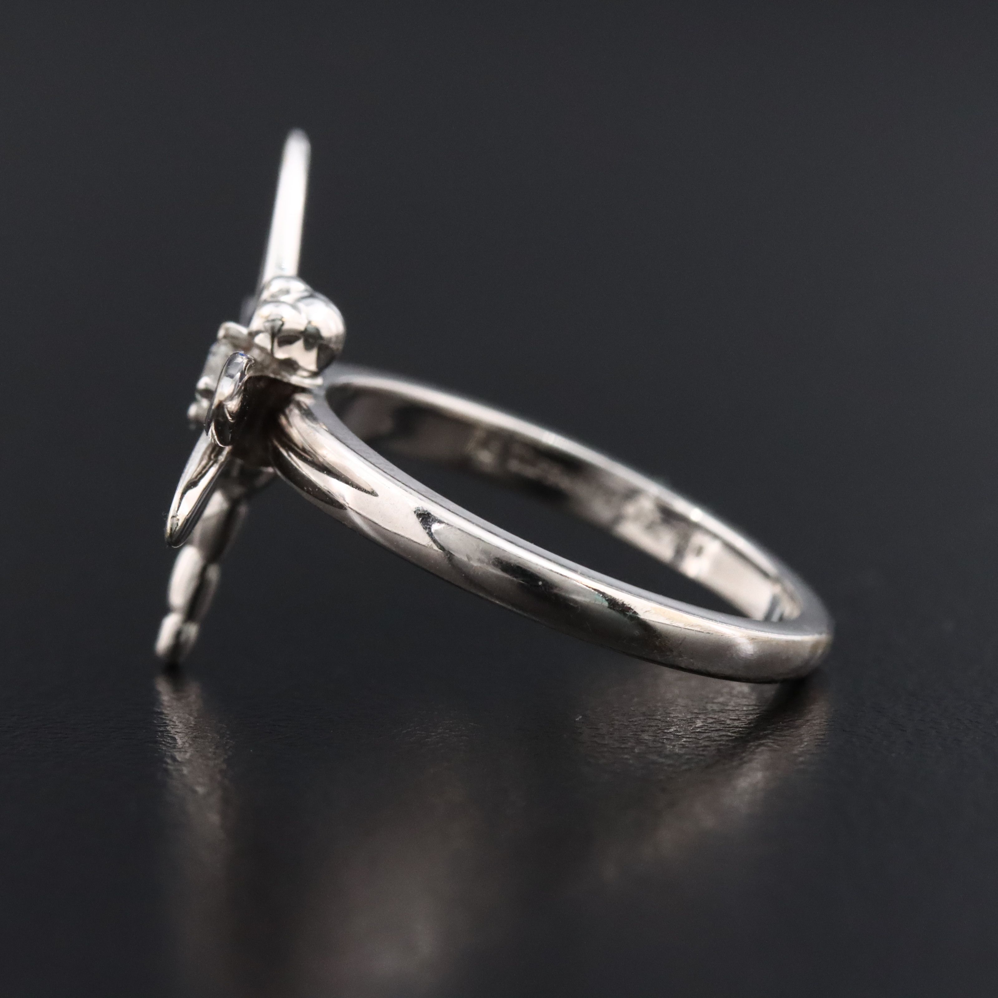 Tiffany & Co. Dragonfly 18K and Diamond Ring