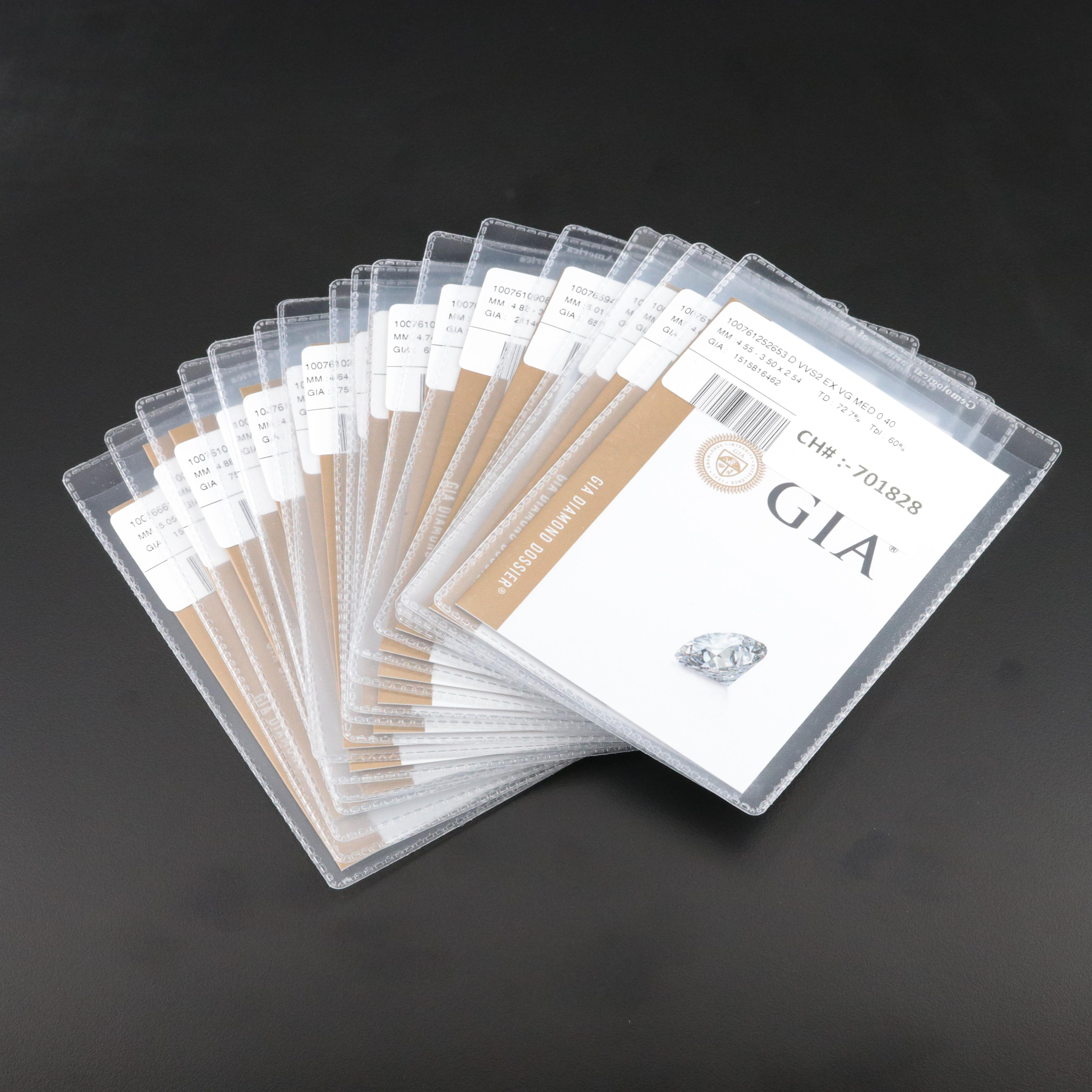 Platinum 6.80 CTW Diamond Eternity Band with GIA Reports