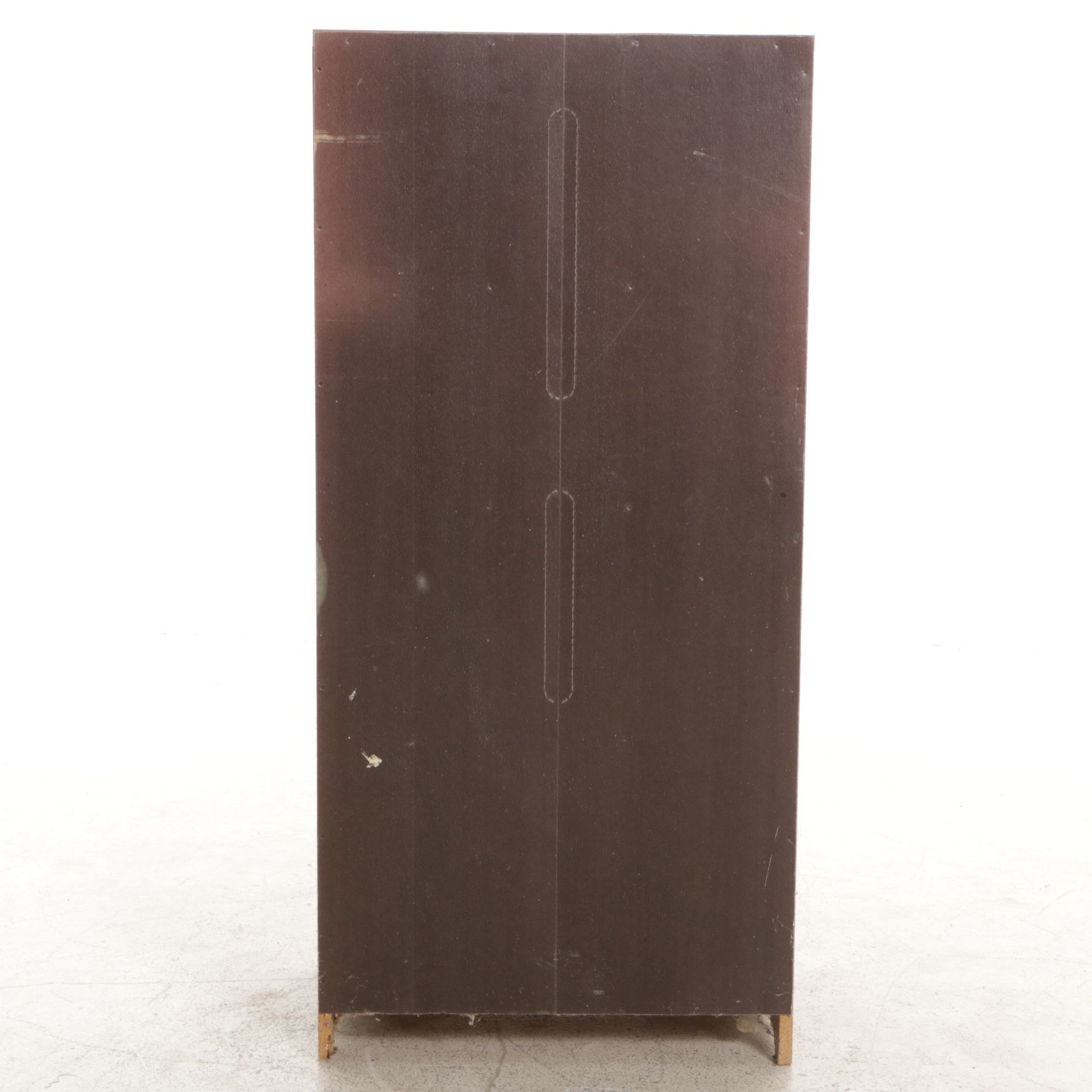 Woodgrain Finished Kitchen Storage Cabinet, Late 20th Century