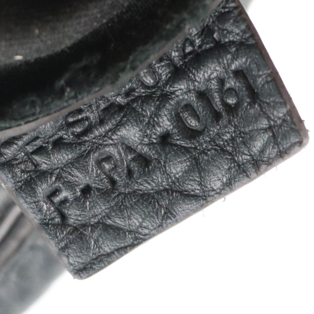 Celine Micro Luggage Bag in Grey Drummed Calfskin Leather