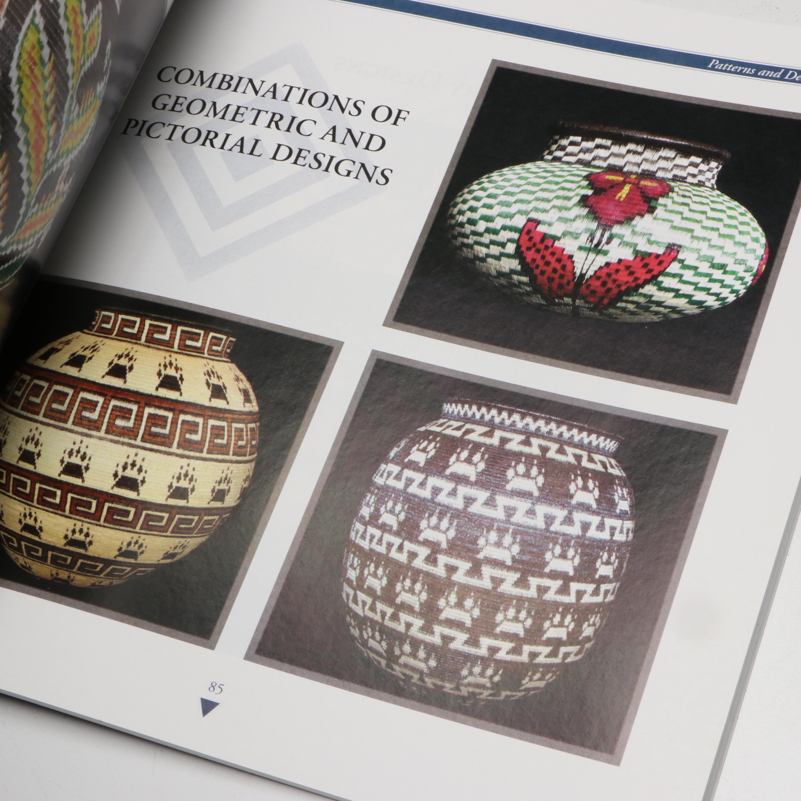 Darién Rainforest Emberá-Wounaan Chunga Fiber Basket Depicting Tropical Birds