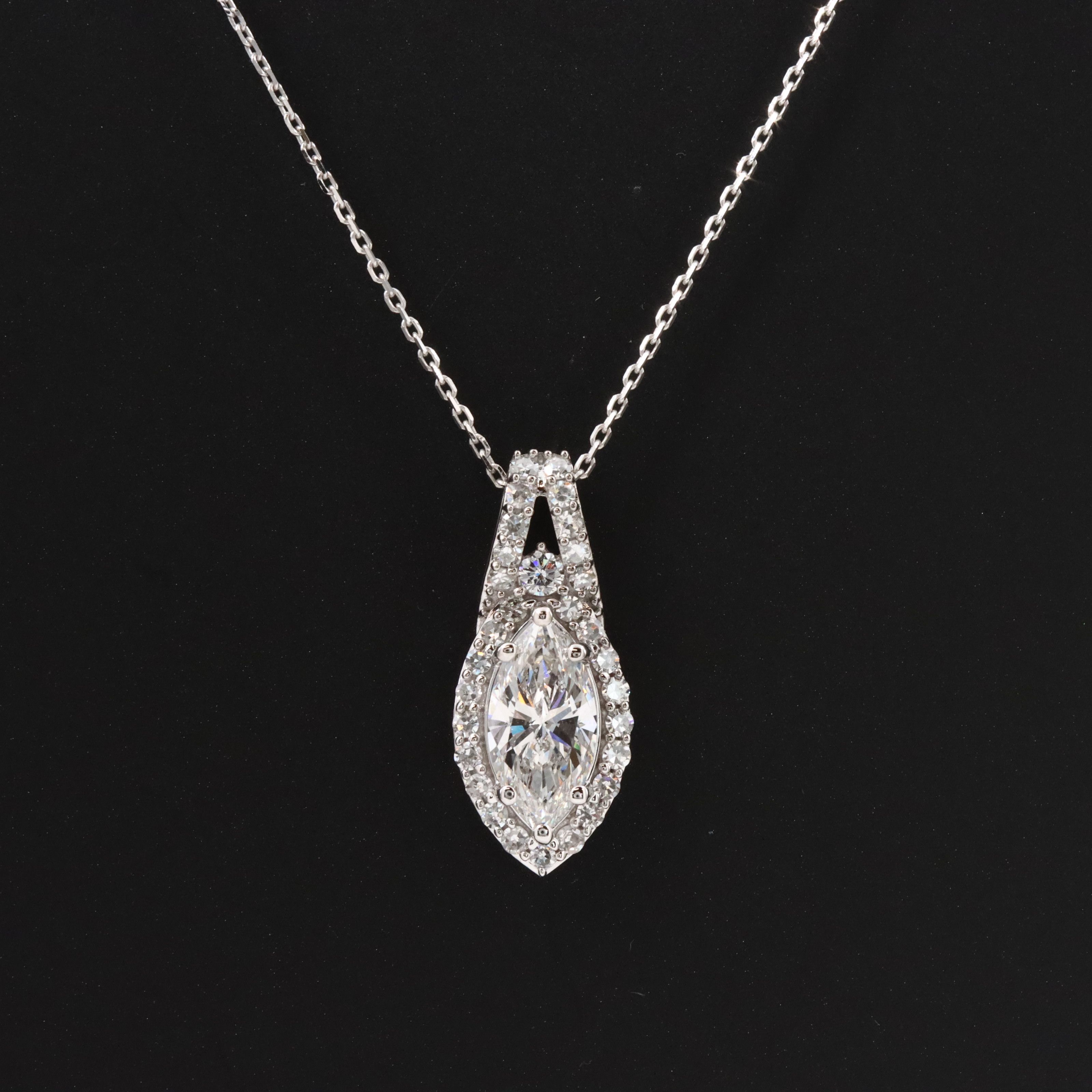 14K 1.95 CTW Lab Grown Diamond Necklace