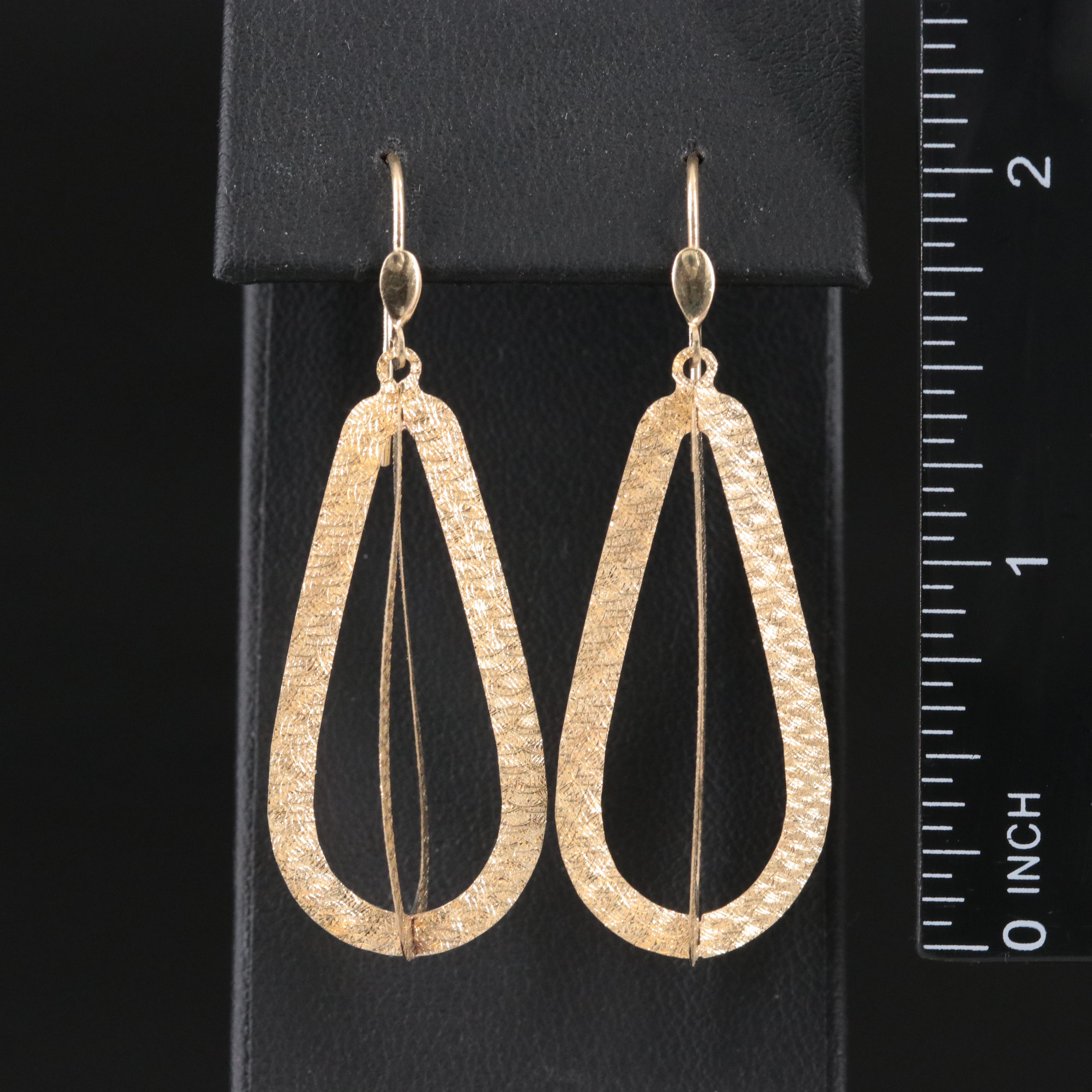 14K Pendant Earrings