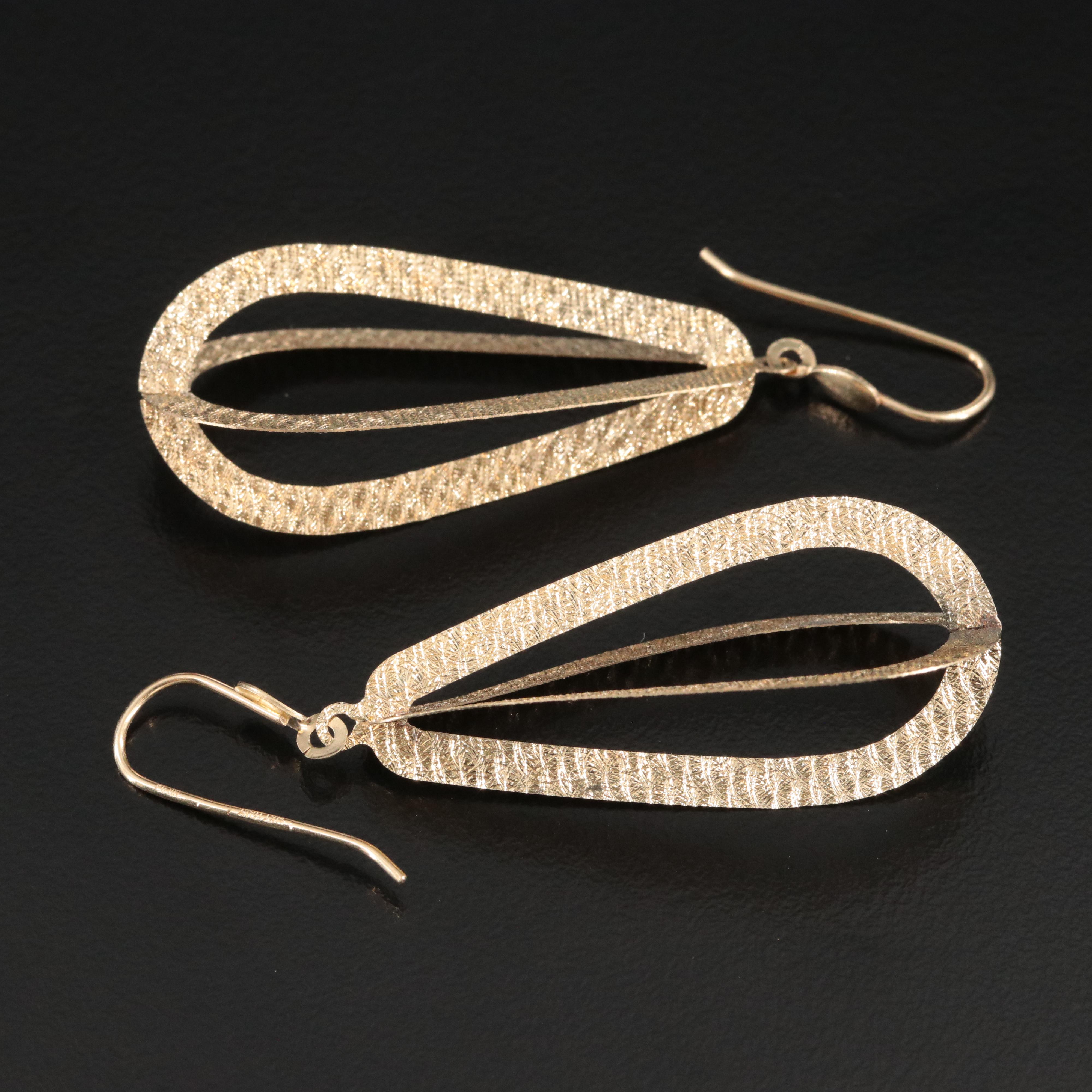 14K Pendant Earrings