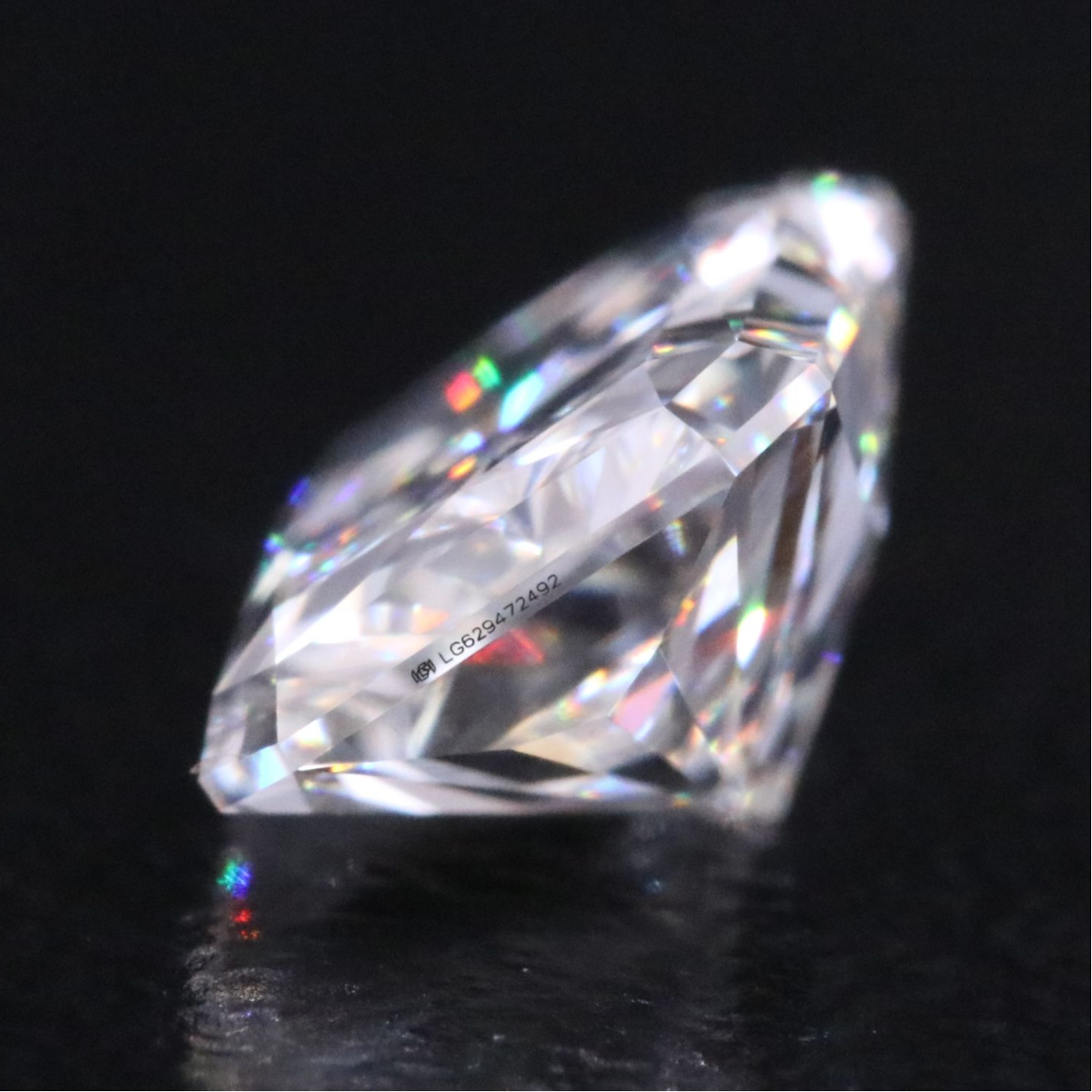 Loose 1.37 CT Lab Grown Diamond with IGI Report