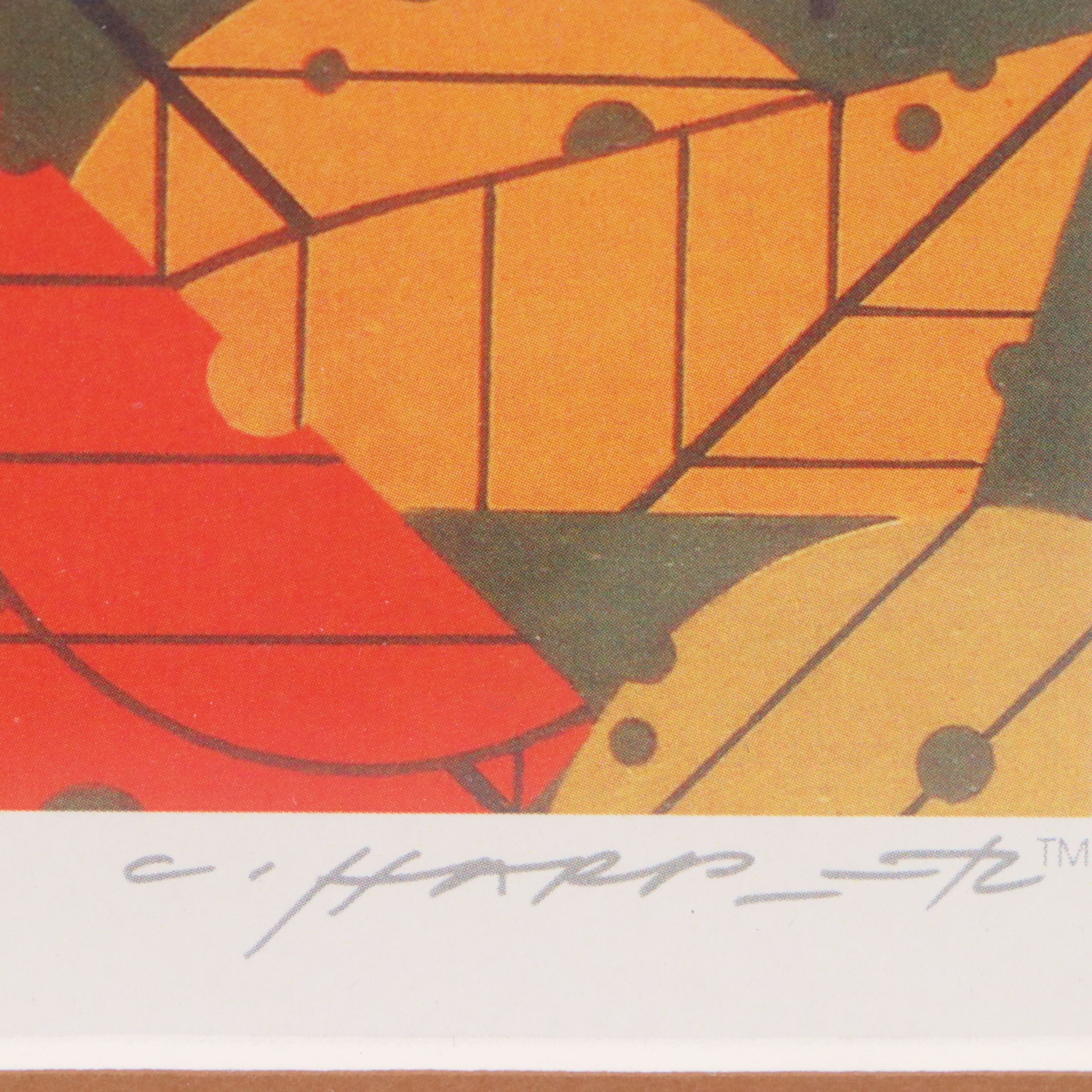 Charley Harper Offset Lithograph "Squirreled Away," 21st Century