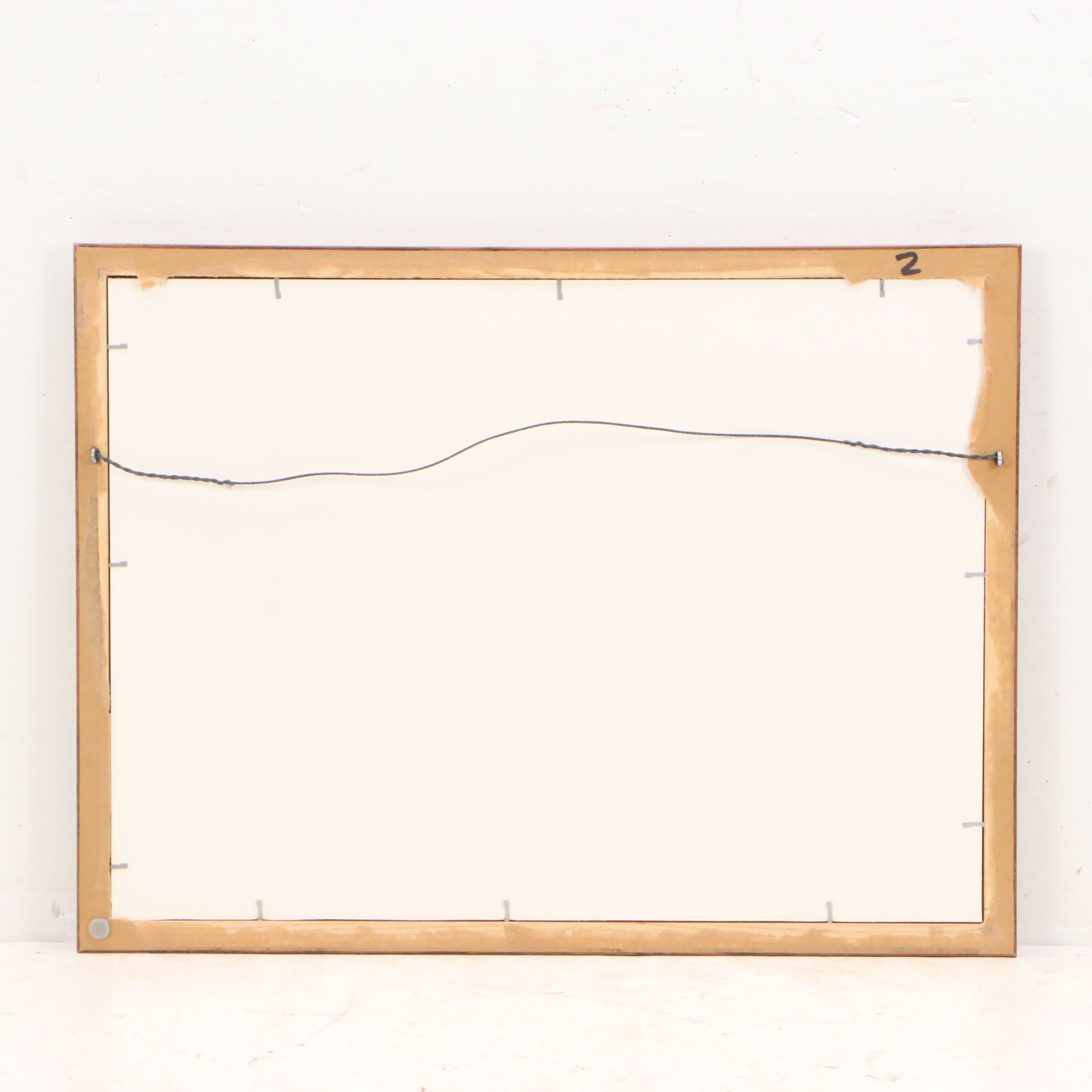 Robert Fabe Watercolor Painting of Children Ice Skating, Mid-Late 20th Century