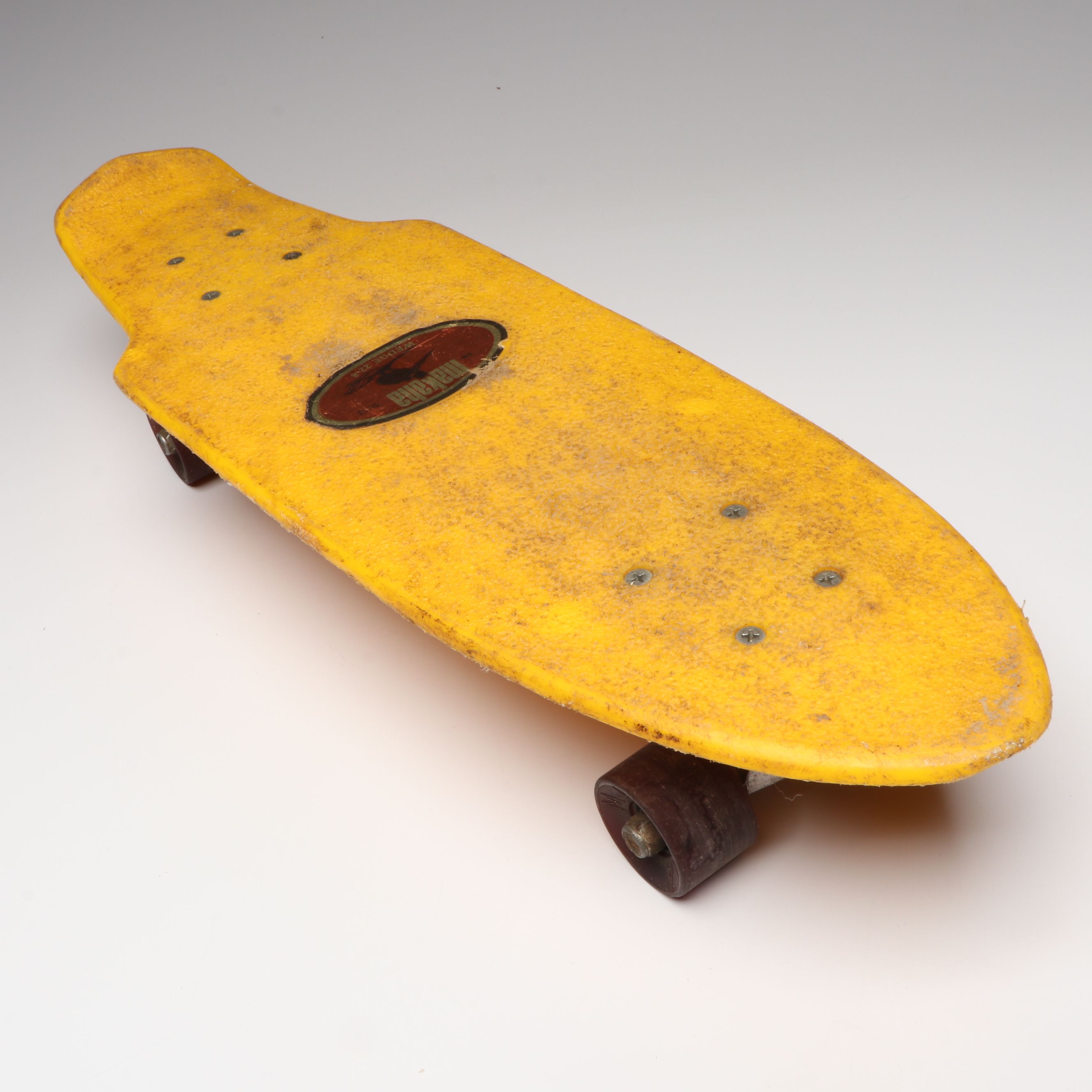 Makaha "Wedge 22-8" Vintage Skateboard with Other Mid-Century Skateboard