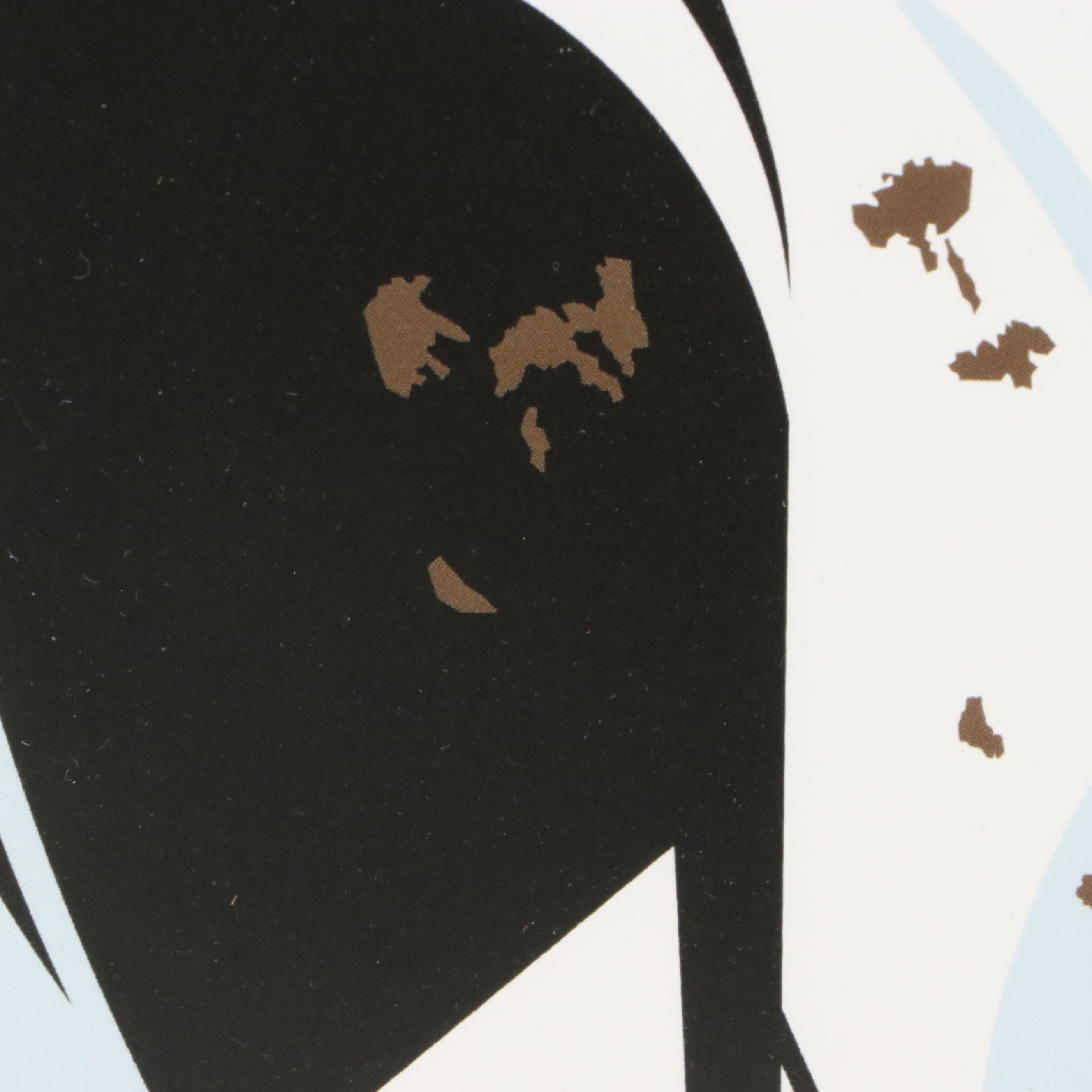 Charley Harper Offset Lithograph "Headbanger," 21st Century