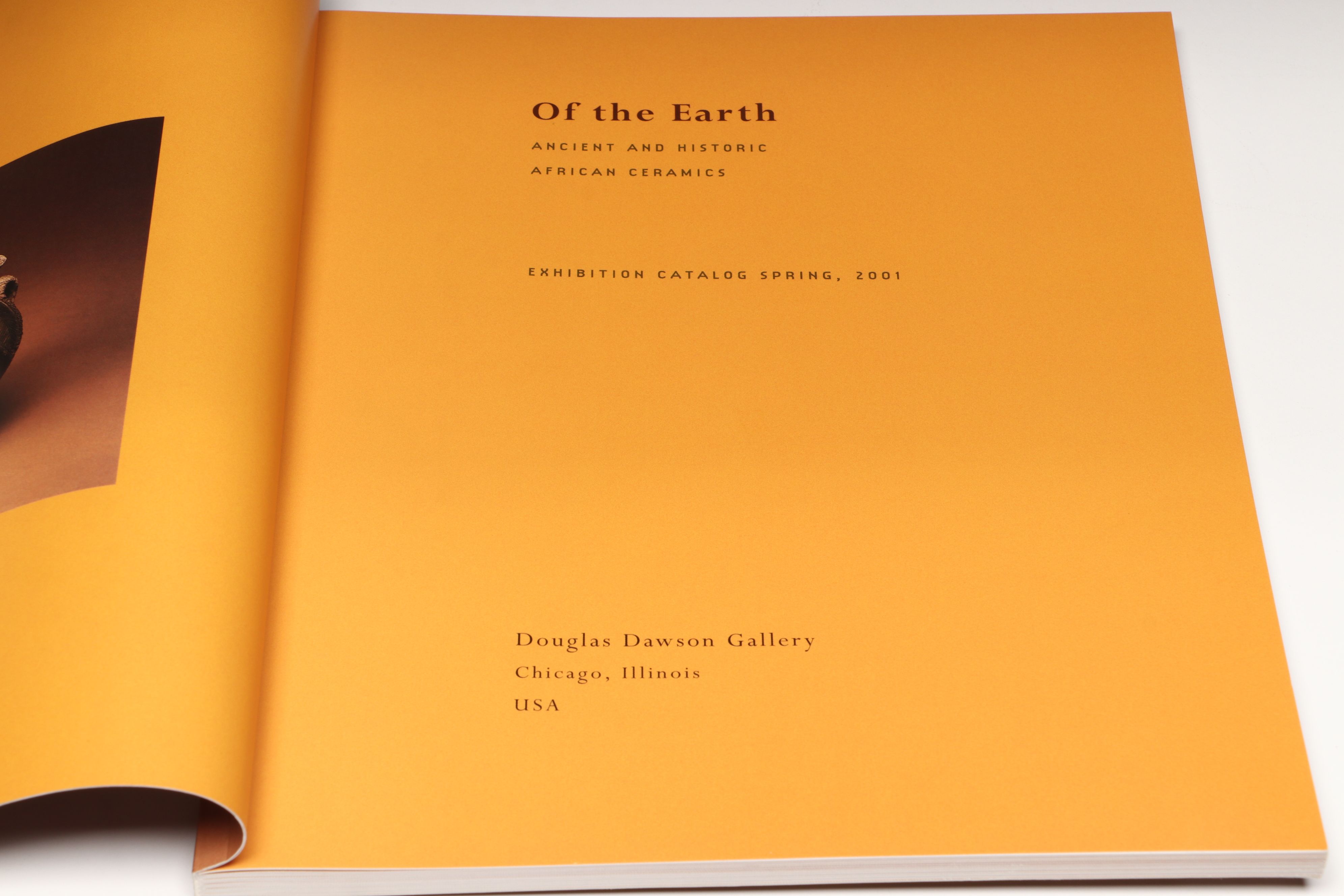 "Of The Earth: Ancient and Historic African Ceramics" with More Books on Africa