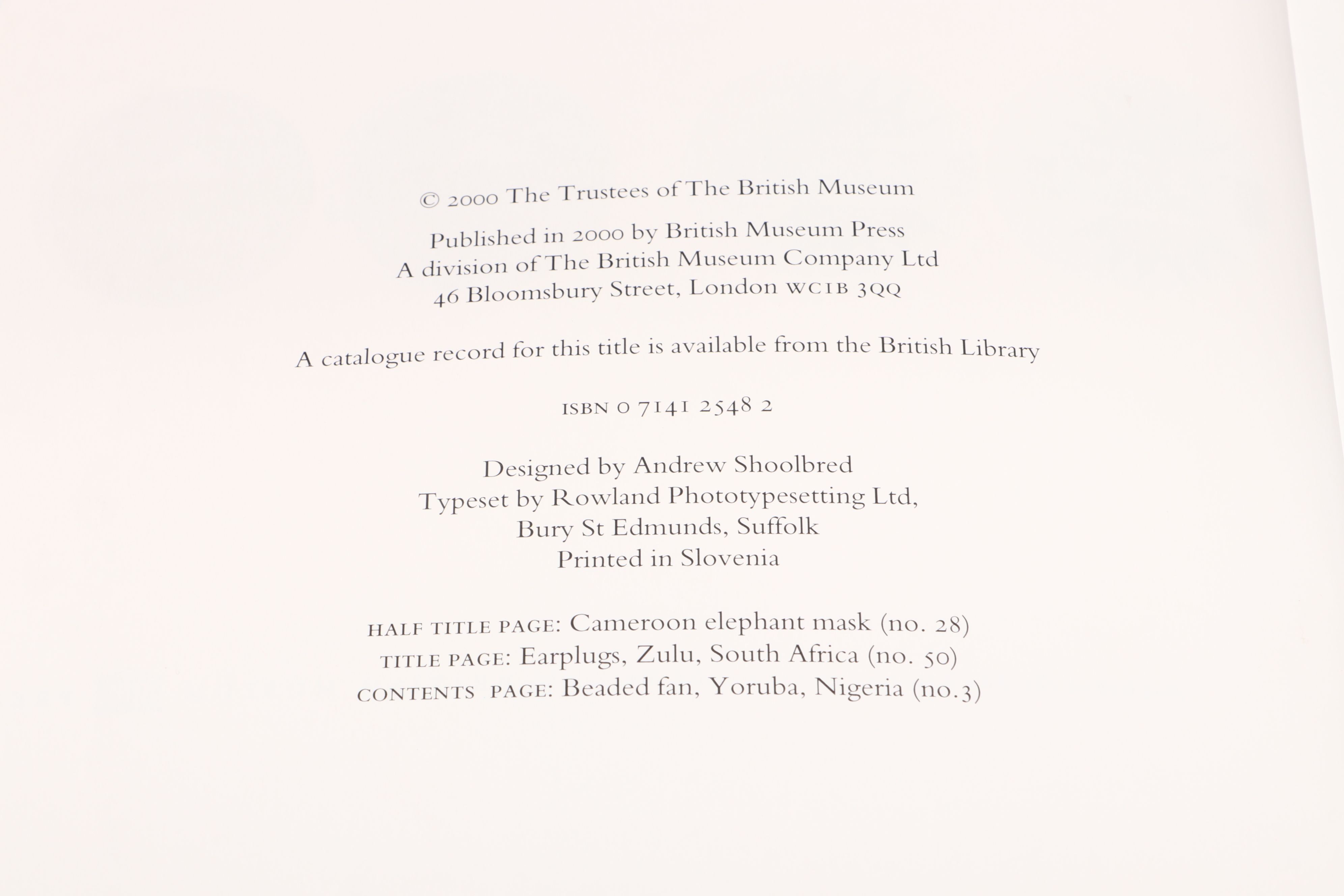 "Of The Earth: Ancient and Historic African Ceramics" with More Books on Africa