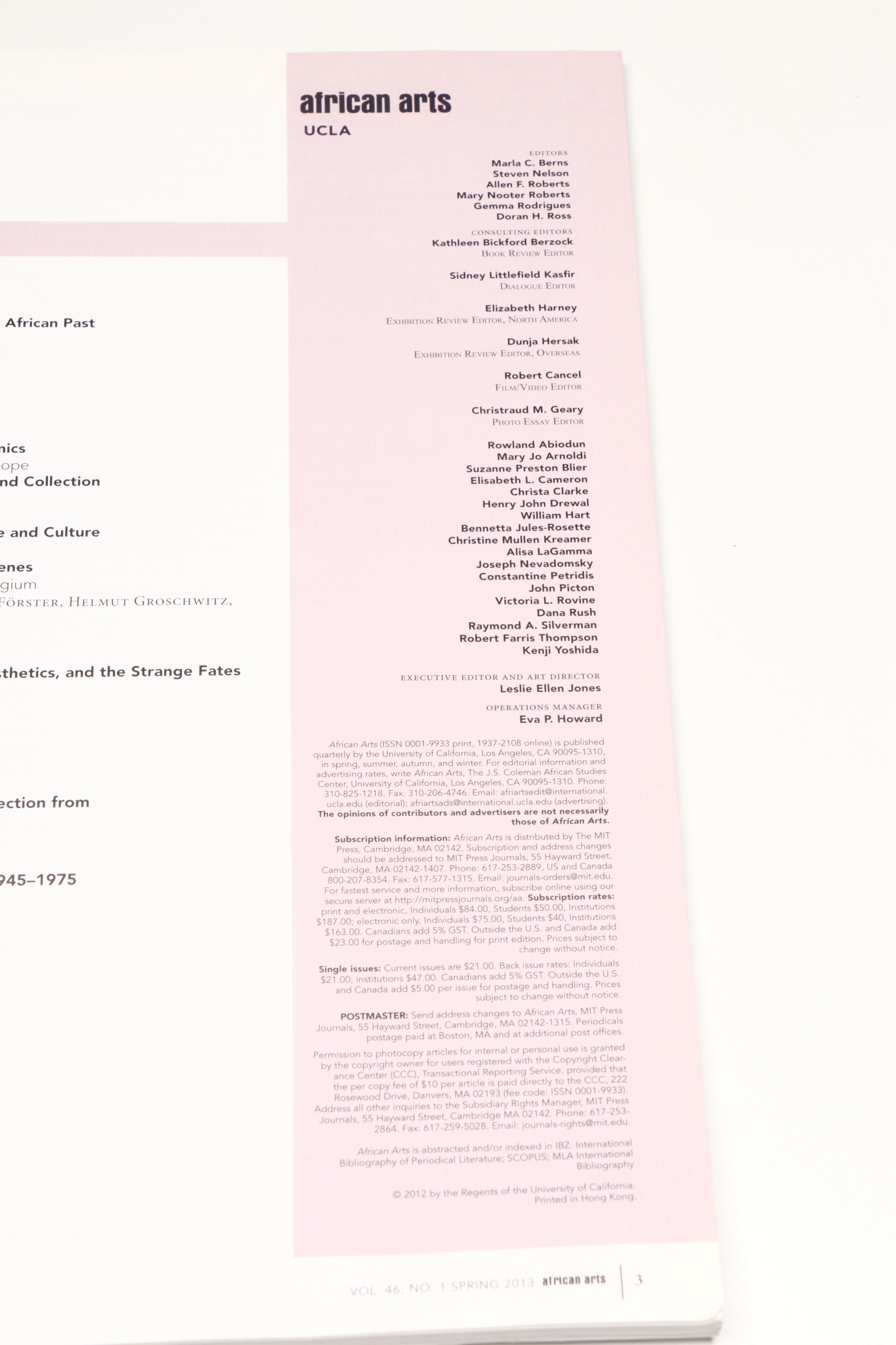 "Of The Earth: Ancient and Historic African Ceramics" with More Books on Africa