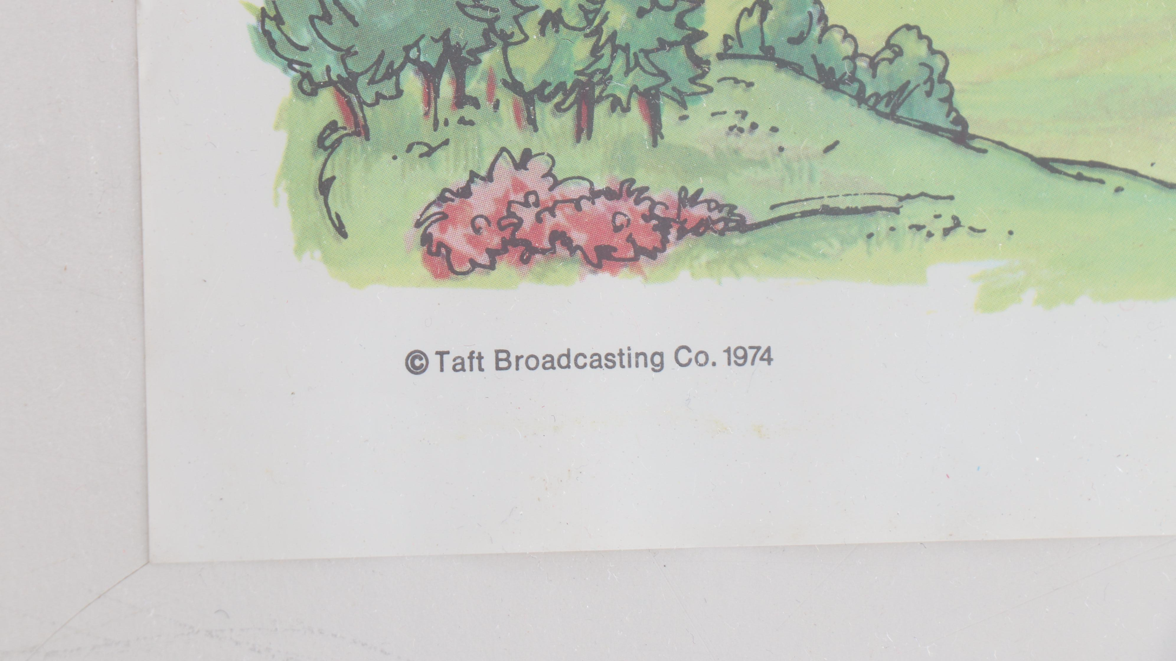 Kings Island "America's Family Entertainment Center" Poster, 1974