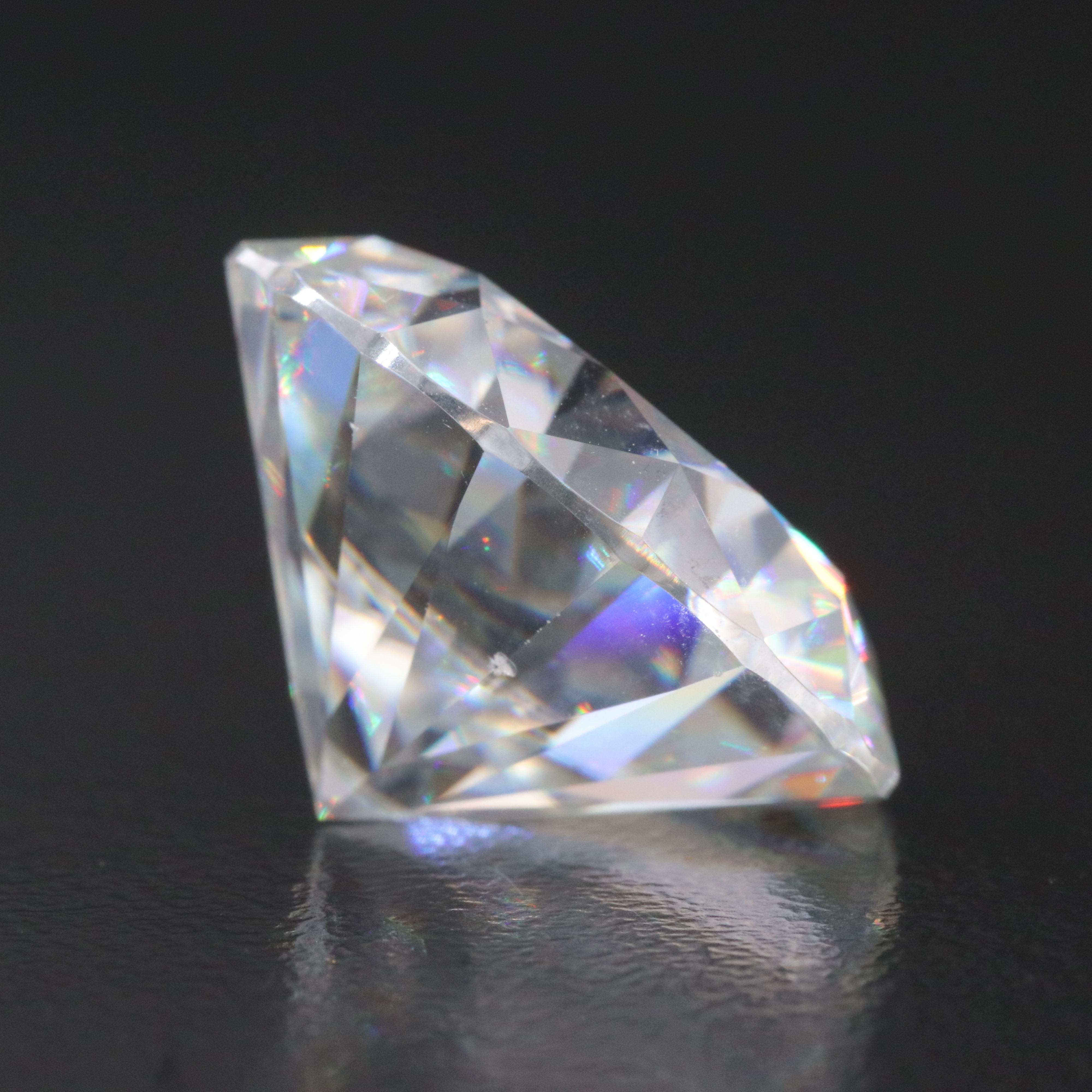 Loose 23.51 CT Moissanite