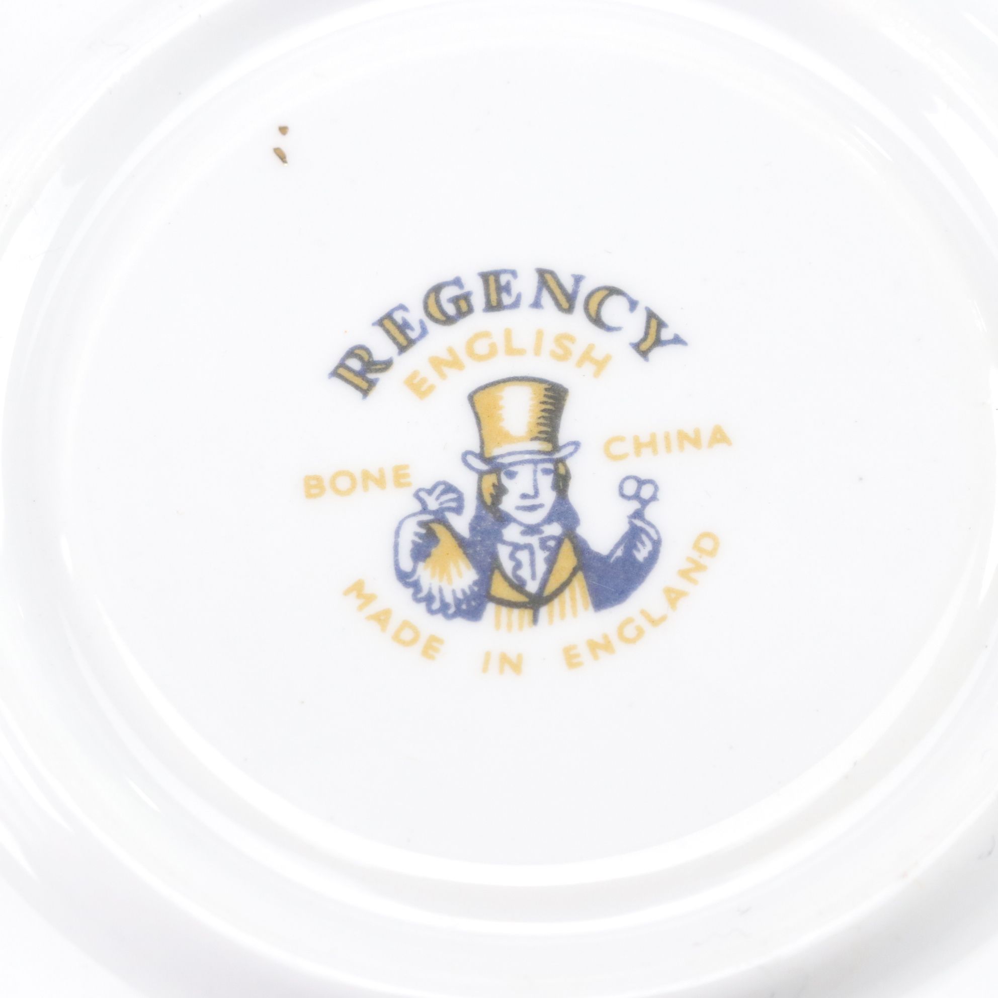 English Porcelain Teacups, Saucers & Teapot