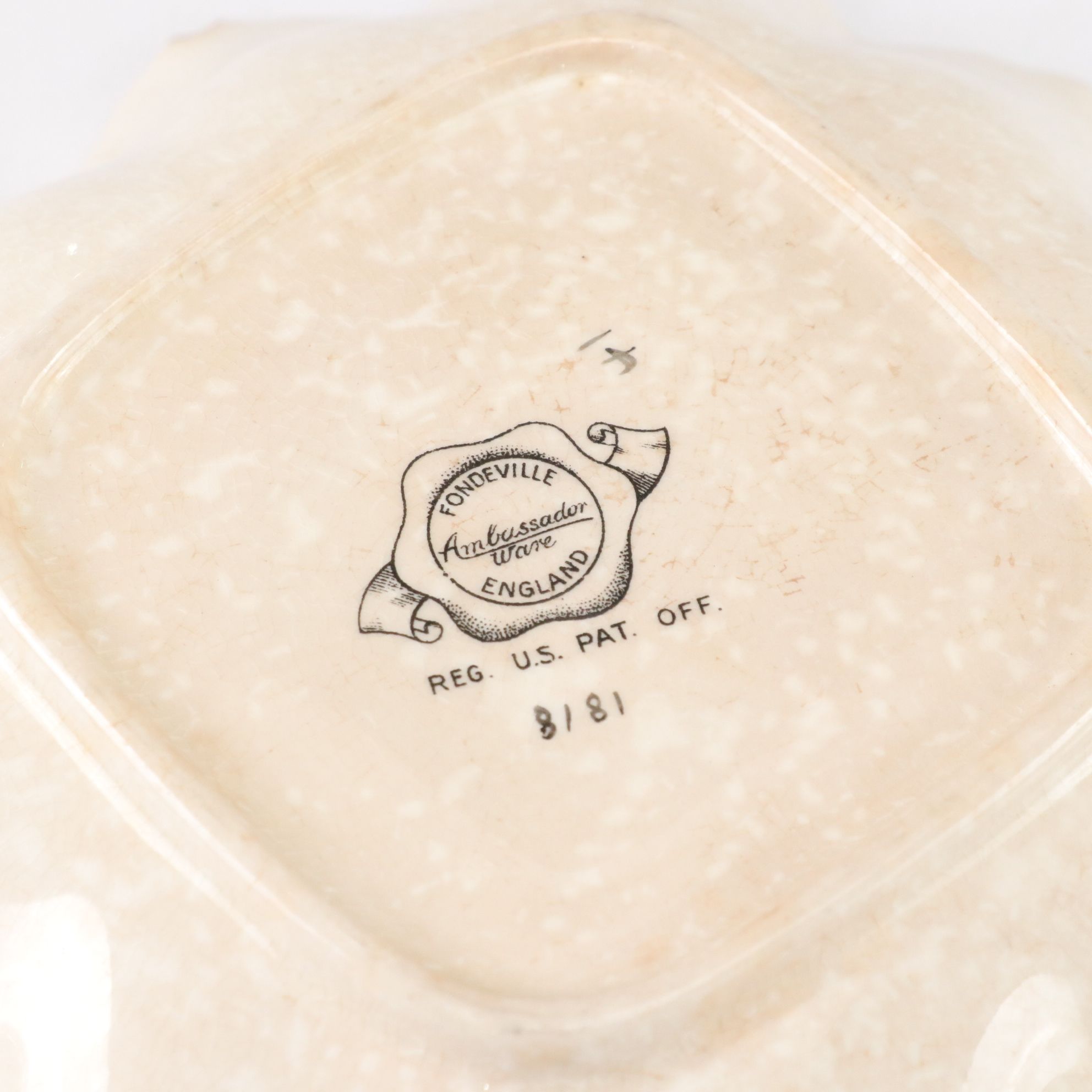 English Porcelain Teacups, Saucers & Teapot