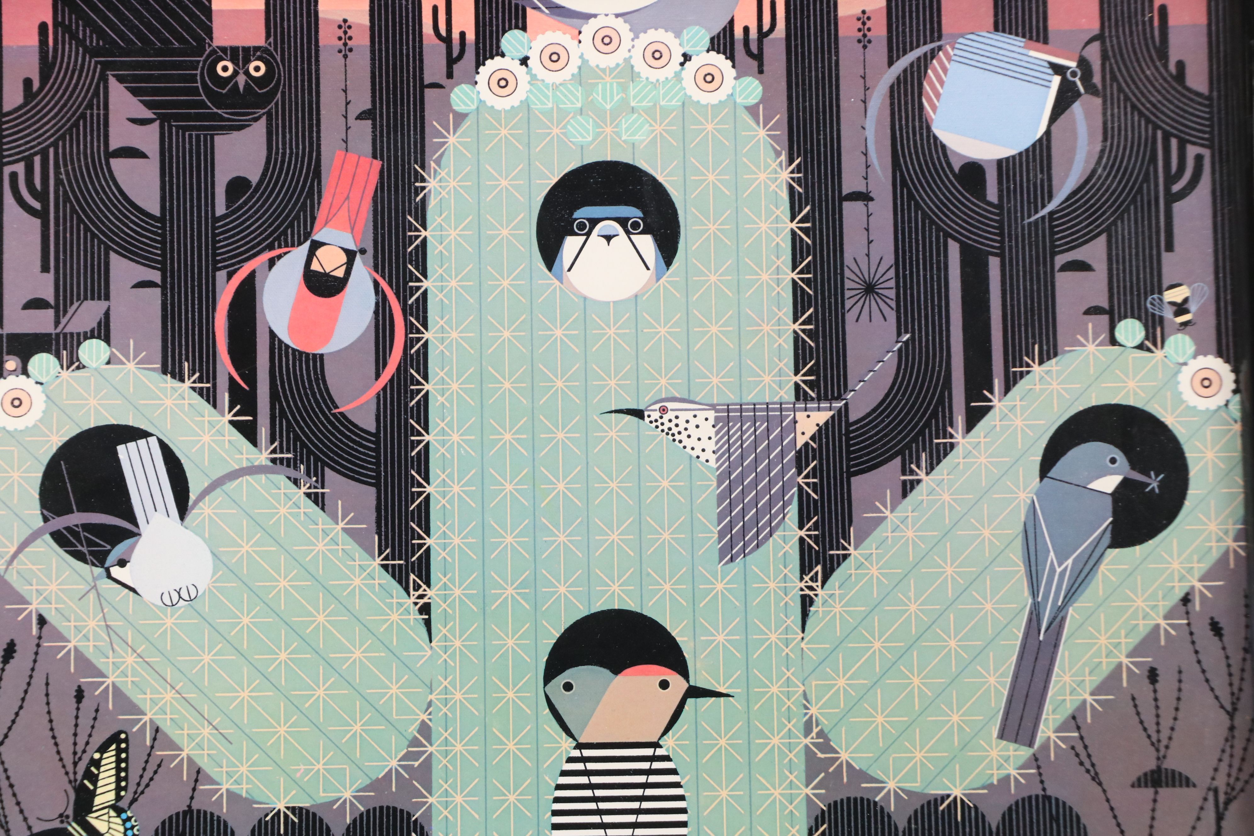 National Park Service Poster After Charley Harper "The Desert," Late 20th C.