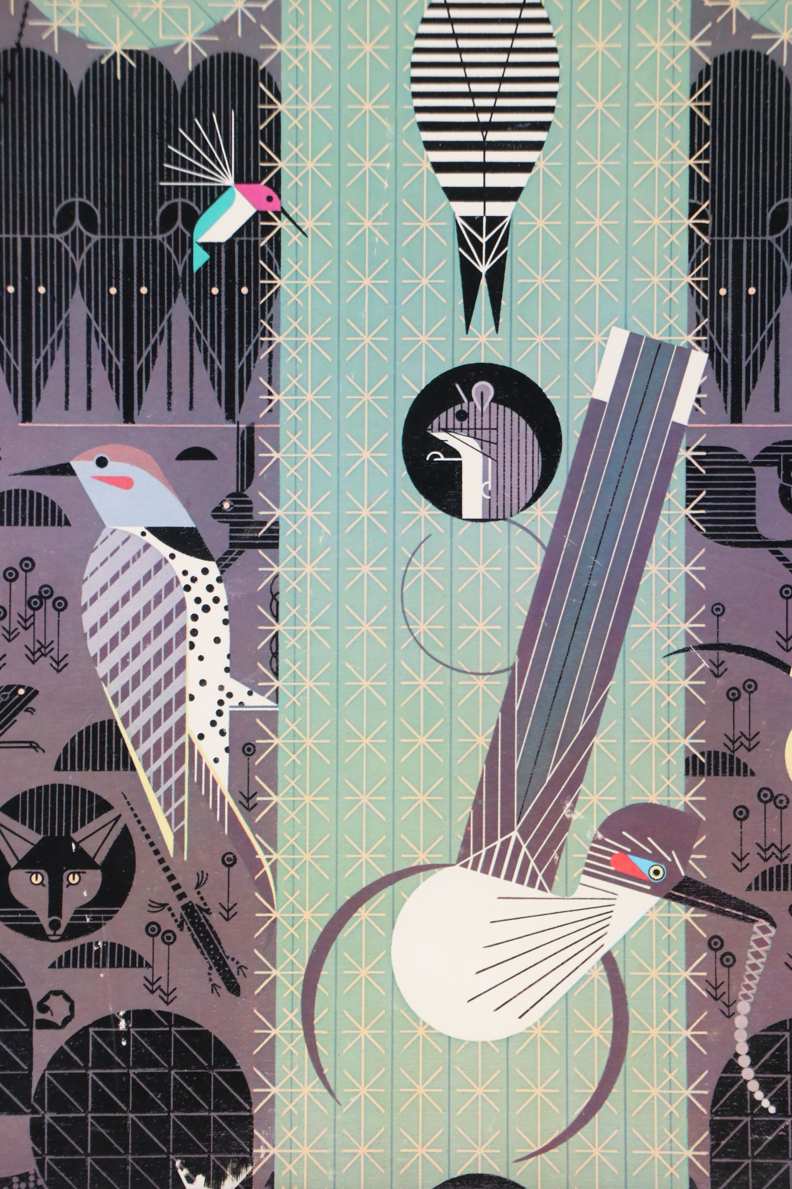 National Park Service Poster After Charley Harper "The Desert," Late 20th C.