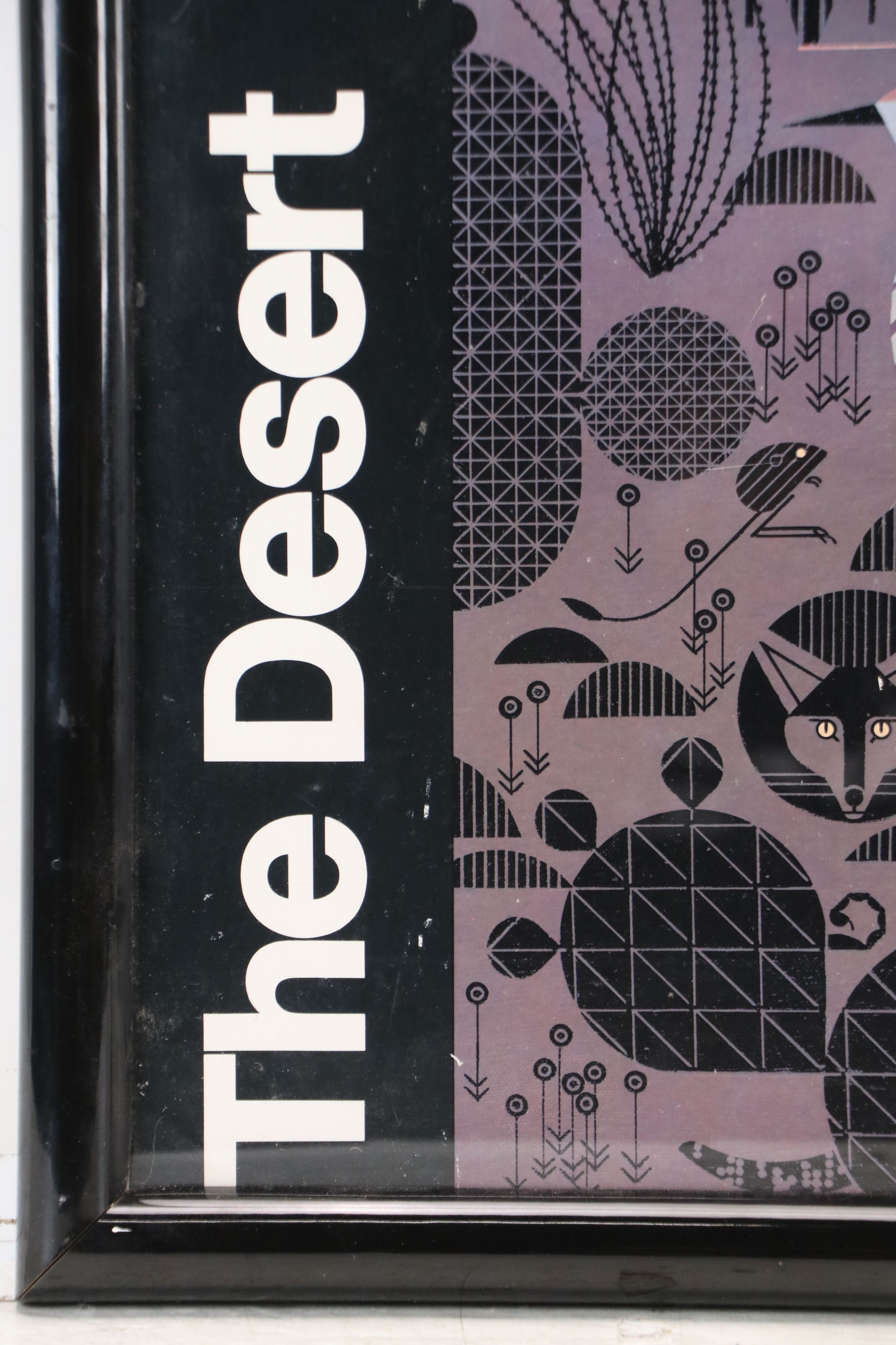 National Park Service Poster After Charley Harper "The Desert," Late 20th C.