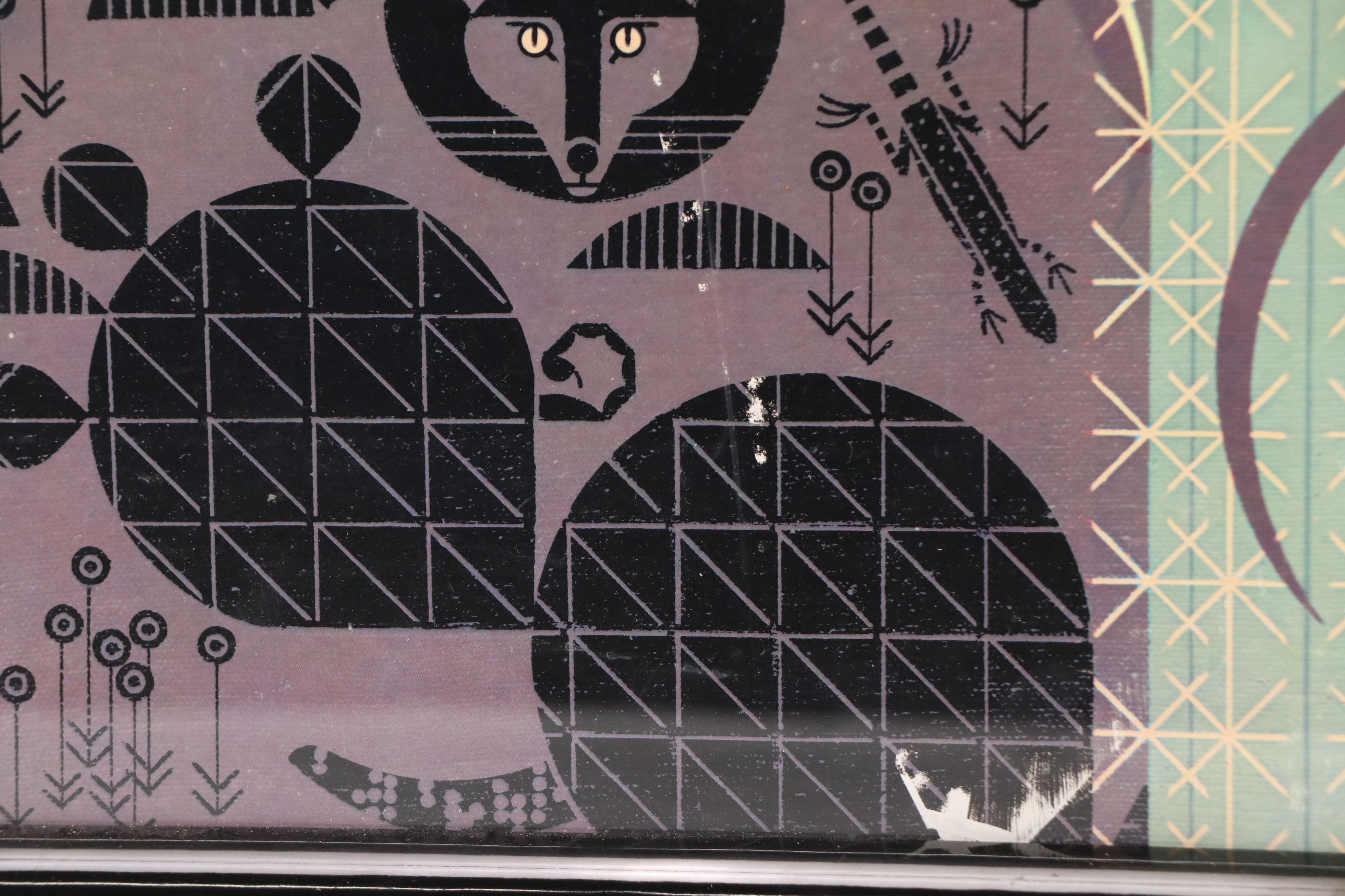 National Park Service Poster After Charley Harper "The Desert," Late 20th C.