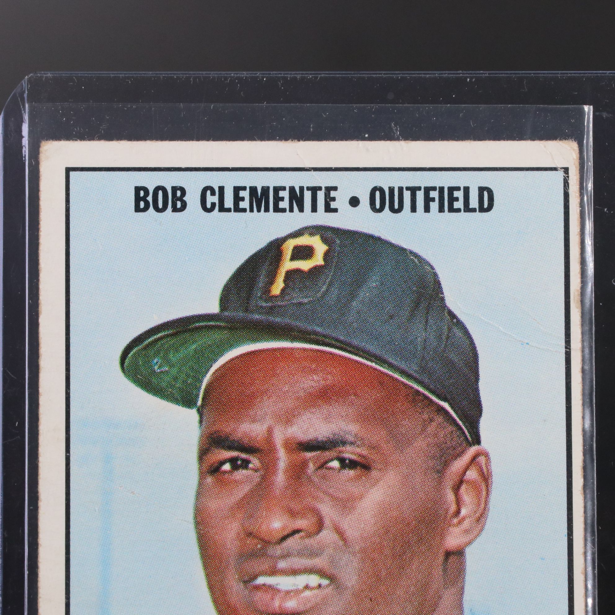 1967 Topps Roberto Clemente Pittsburgh Pirates Baseball Card