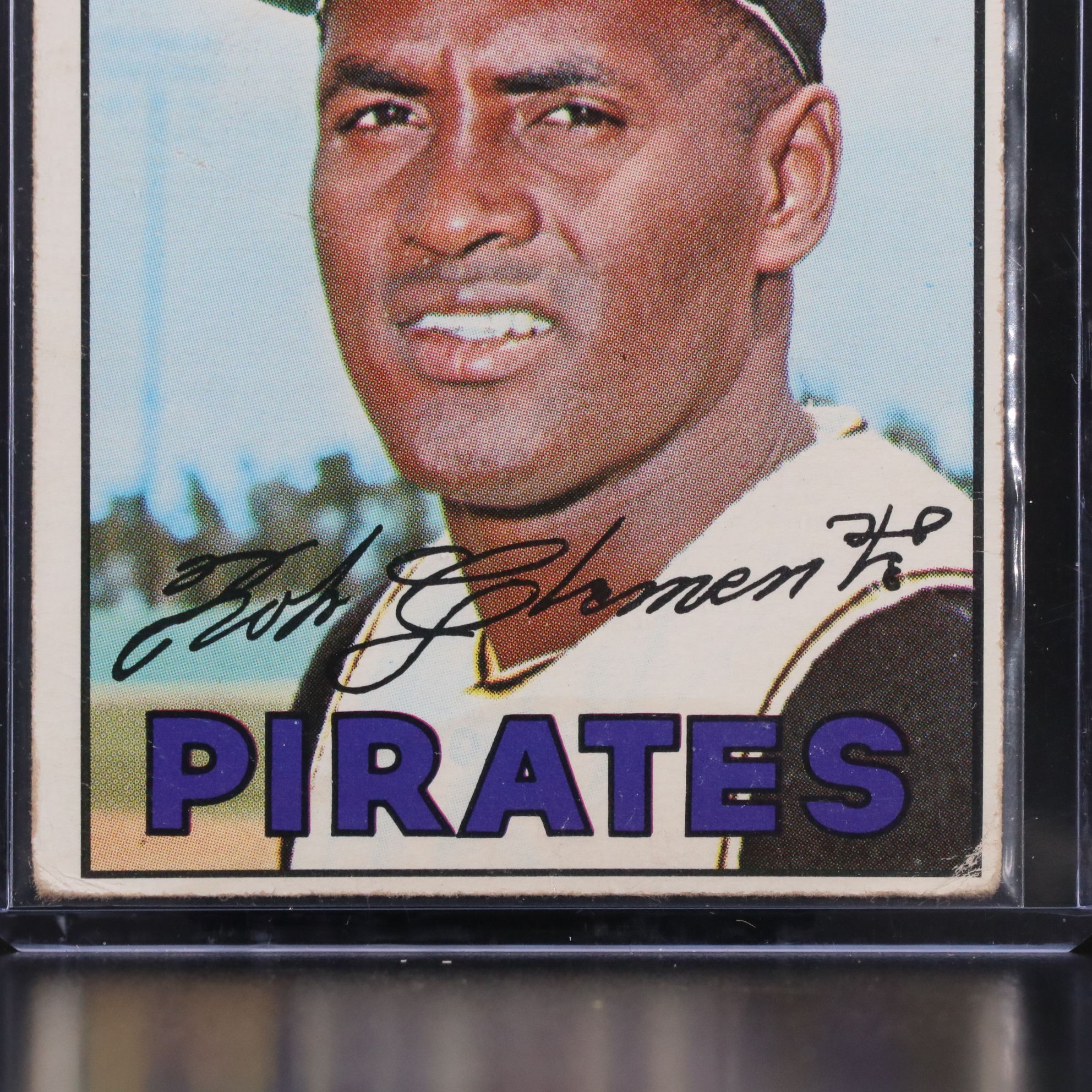 1967 Topps Roberto Clemente Pittsburgh Pirates Baseball Card