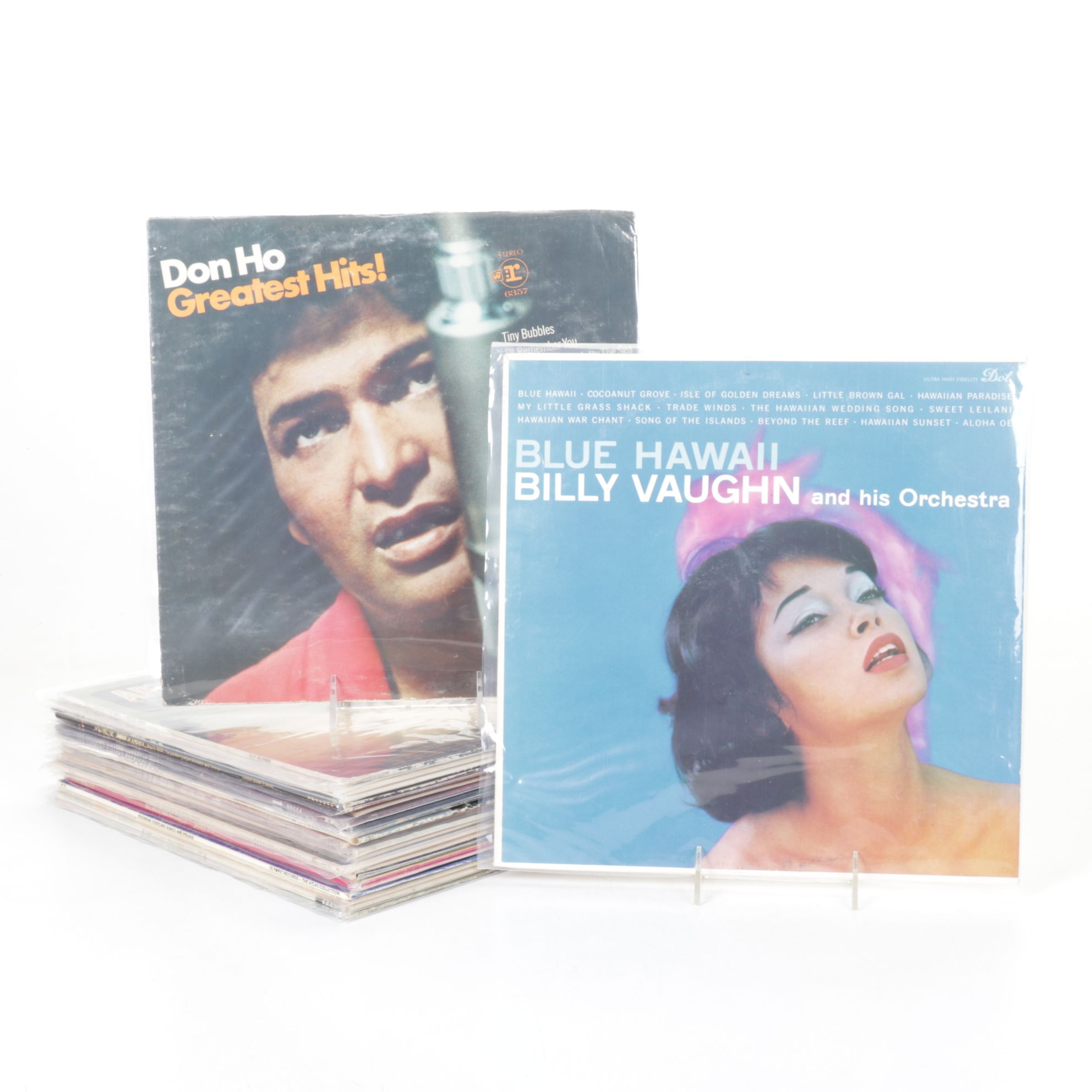 Don Ho, Billy Vaughn, Arthur Lyman and Other Big Band, Jazz and Vocal Records