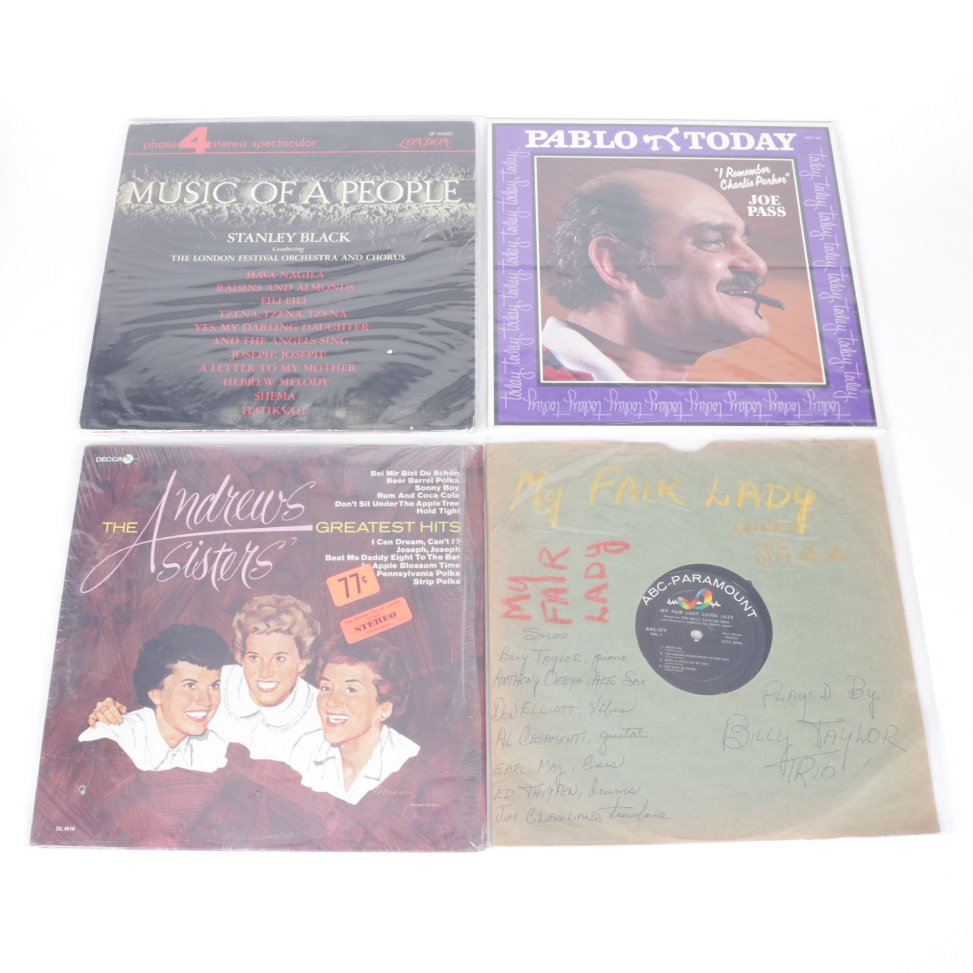 Don Ho, Billy Vaughn, Arthur Lyman and Other Big Band, Jazz and Vocal Records