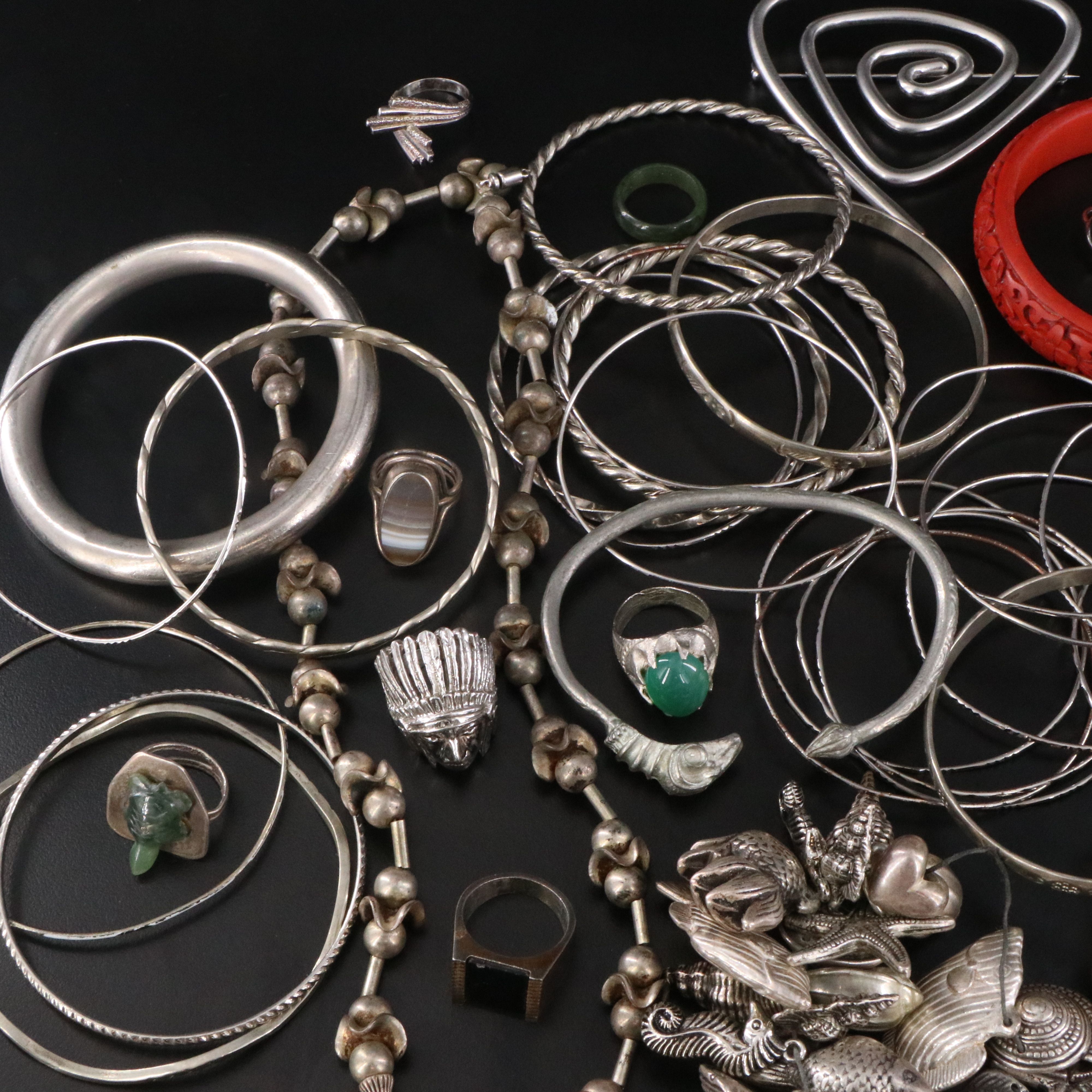 Les Bernard, Abalone and Sterling Featured in Jewelry Collection