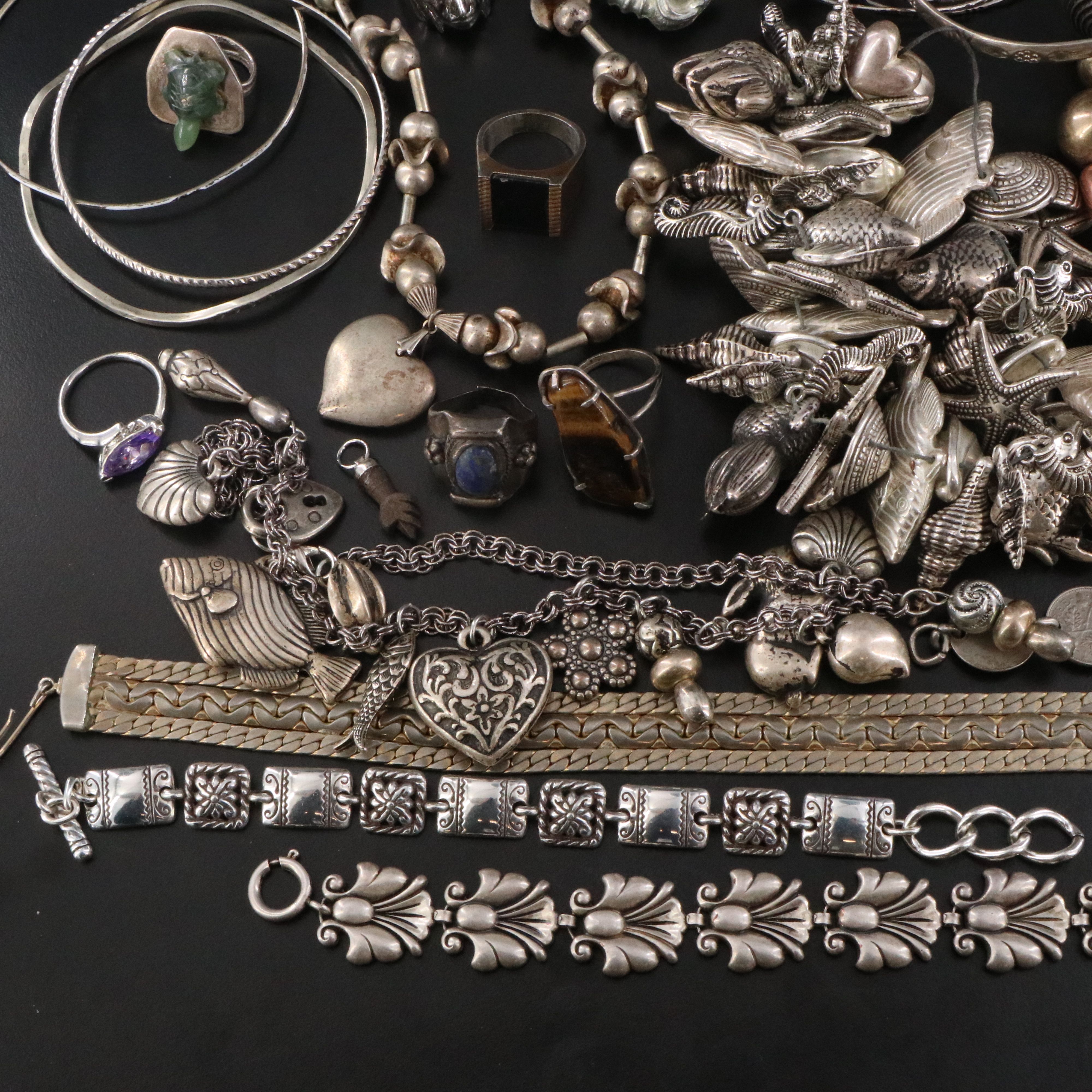 Les Bernard, Abalone and Sterling Featured in Jewelry Collection