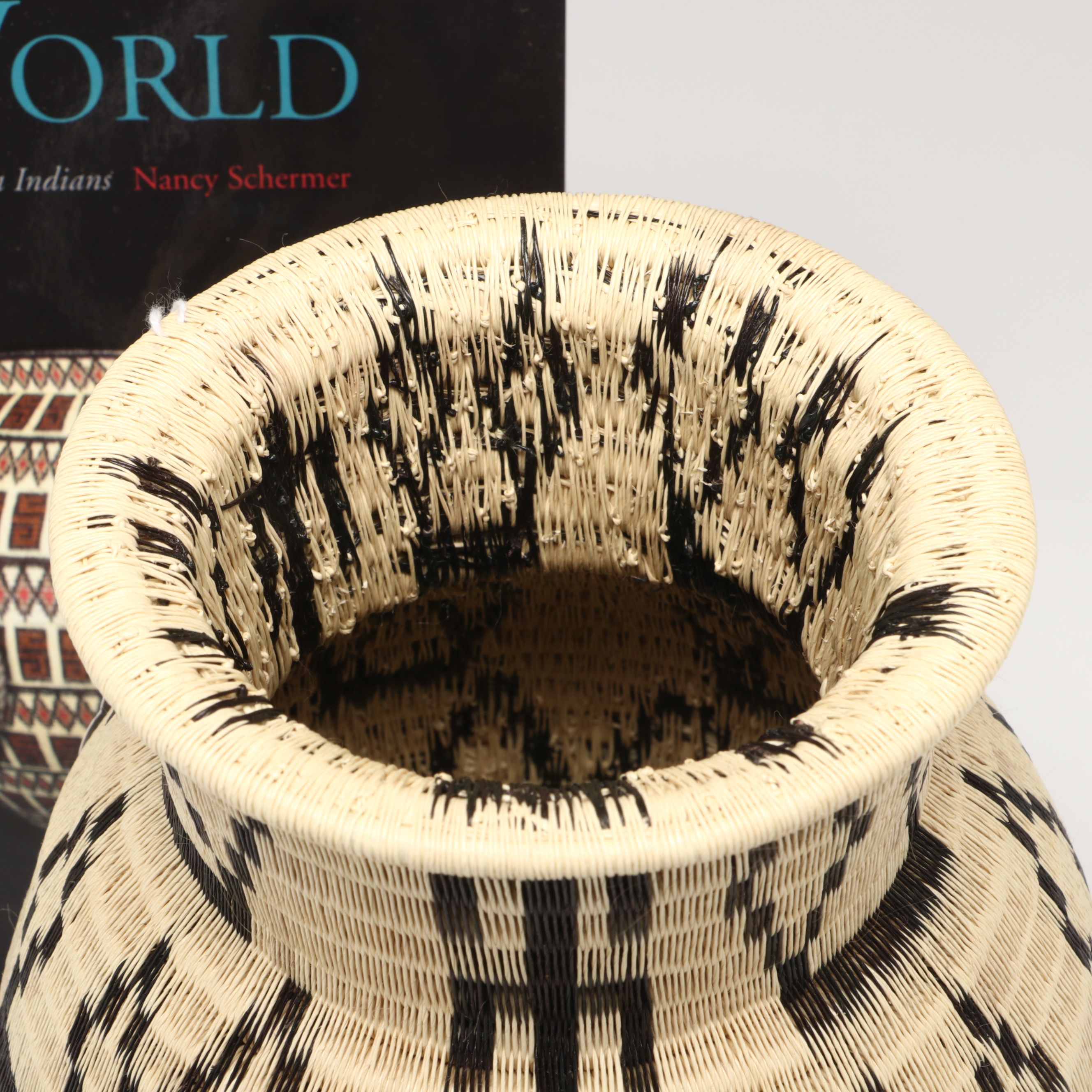 Colombian Emberá-Wounaan Werregue Palm Fiber Basket