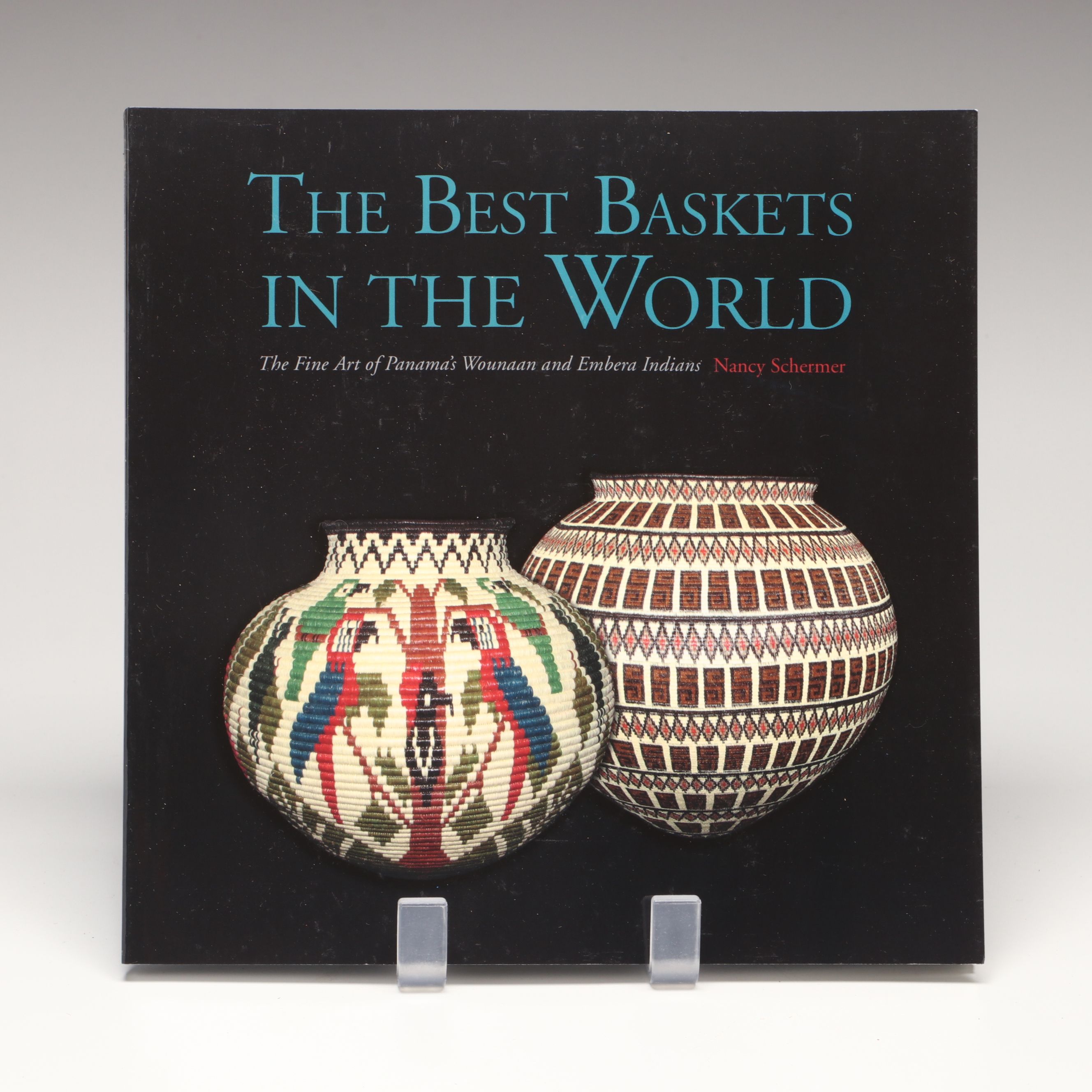 Colombian Emberá-Wounaan Werregue Palm Fiber Basket